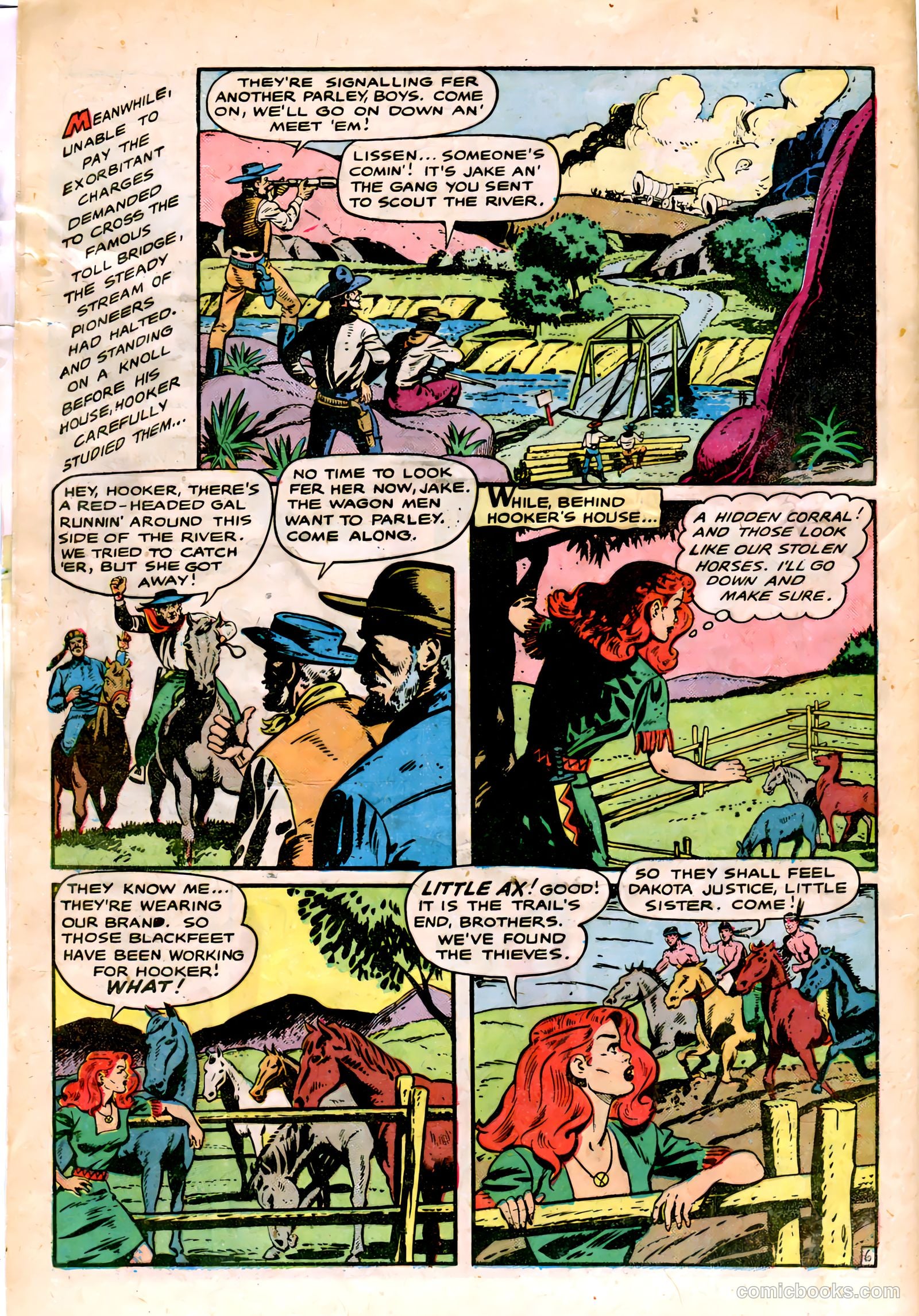 Rangers Comics #54 (1950) — page 8 of 36