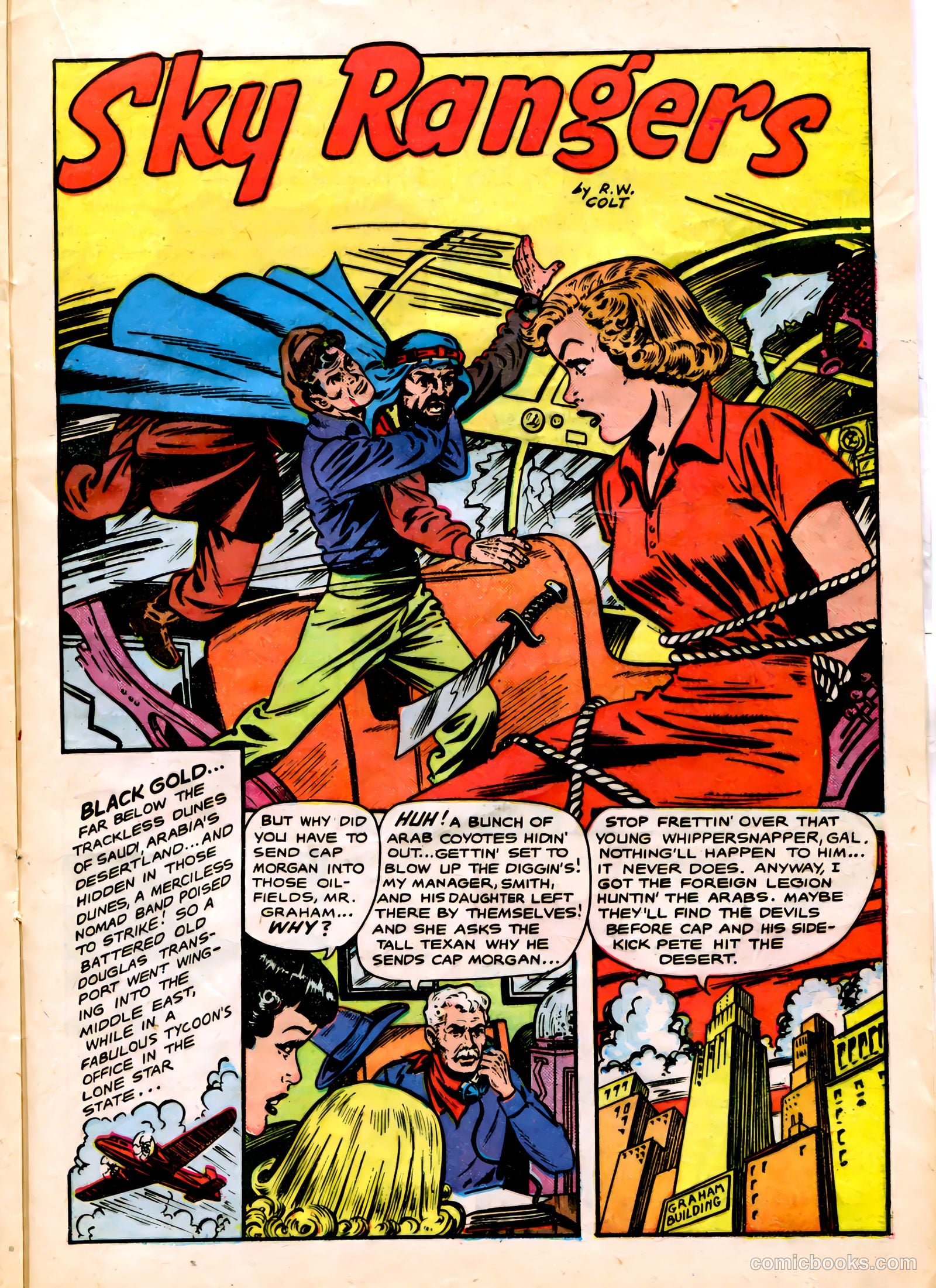 Rangers Comics #54 (1950) — page 21 of 36