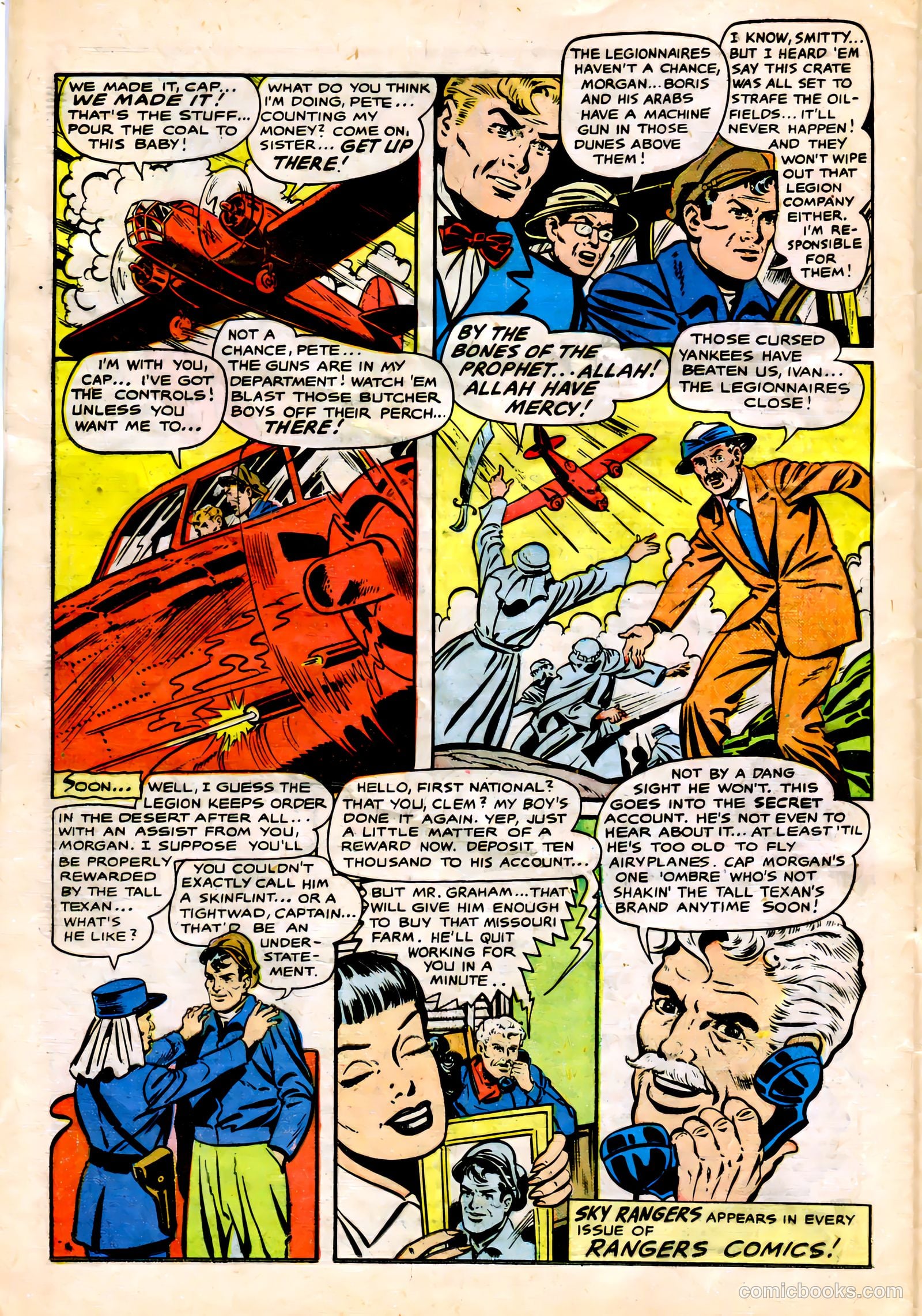 Rangers Comics #54 (1950) — page 26 of 36