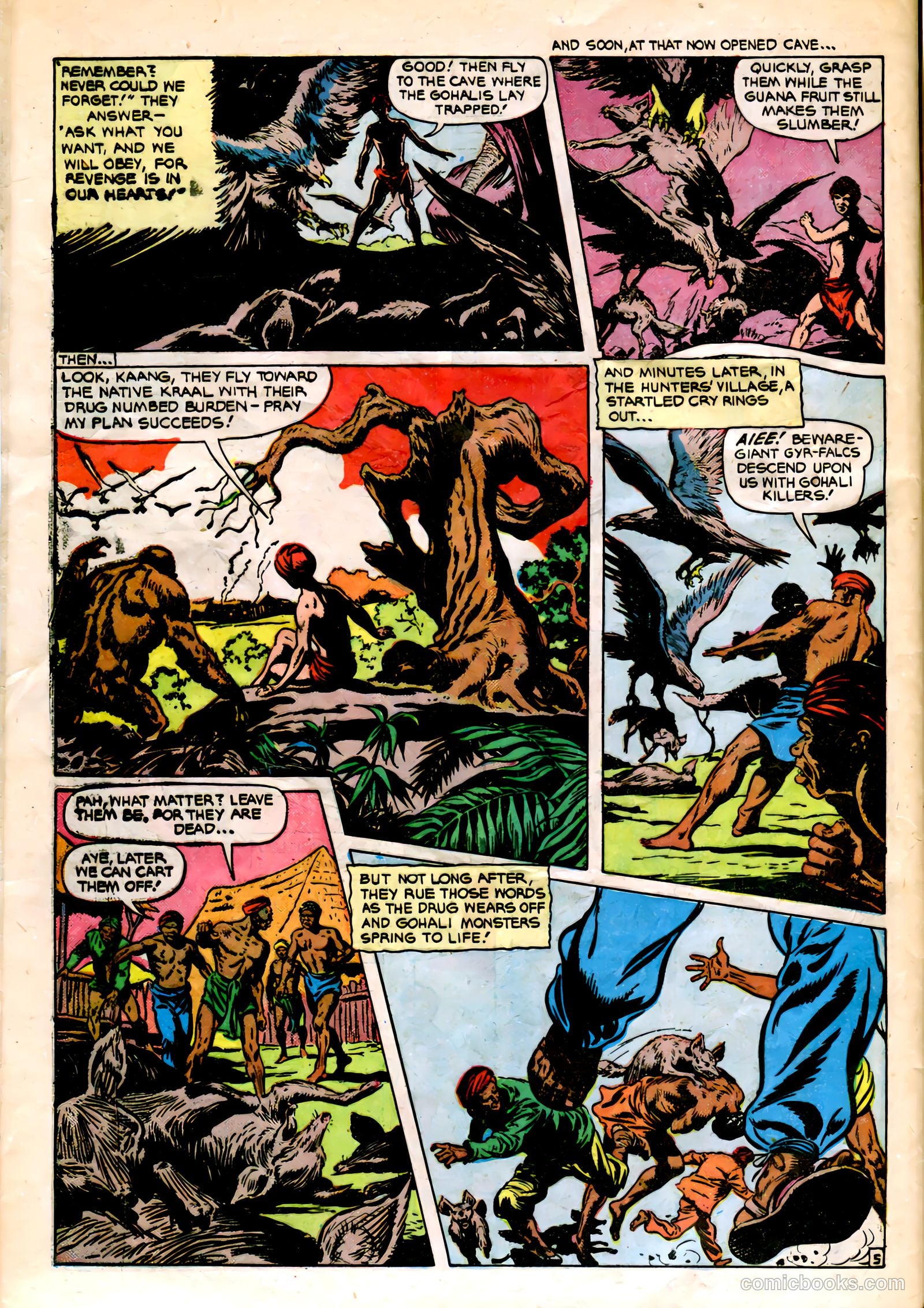 Rangers Comics #54 (1950) — page 32 of 36