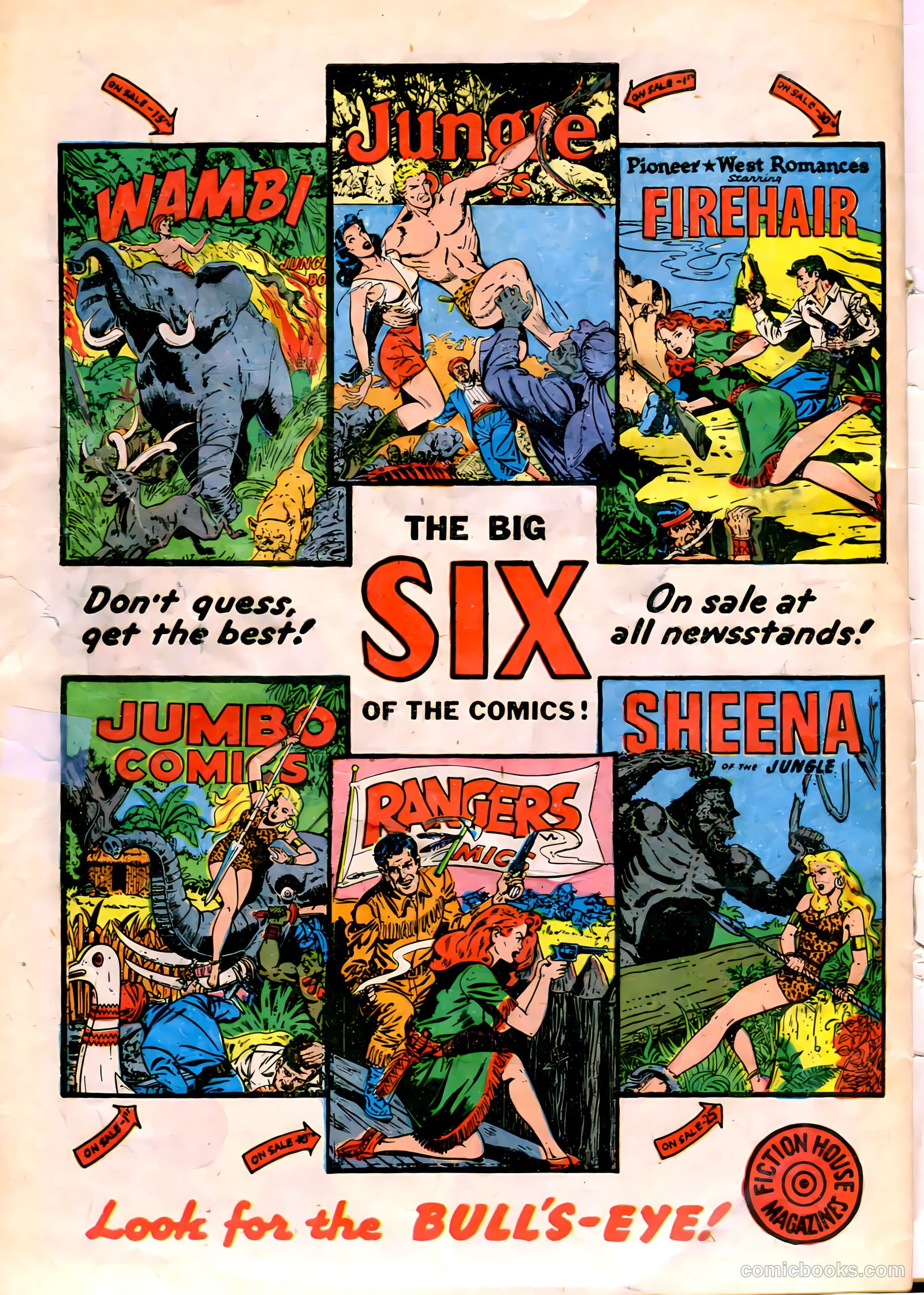 Rangers Comics #54 (1950) — page 34 of 36
