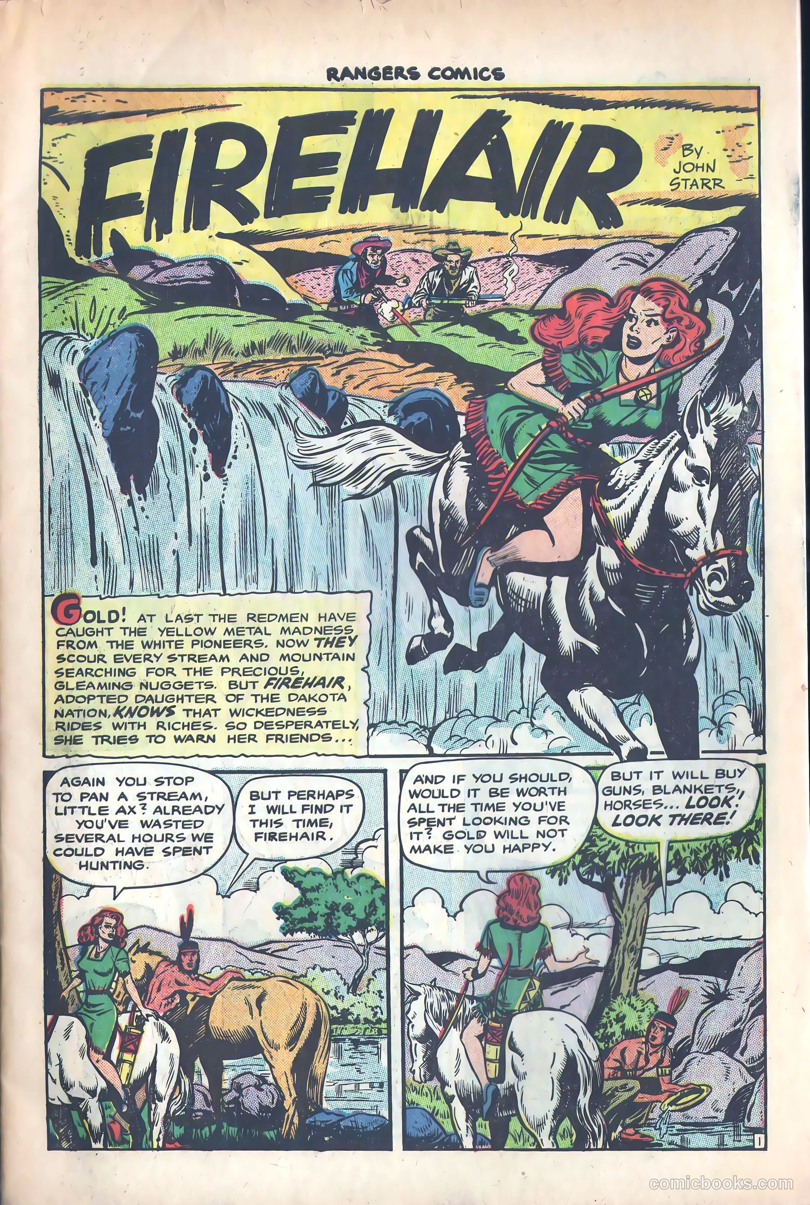 Rangers Comics #55 (1950) — page 4 of 37