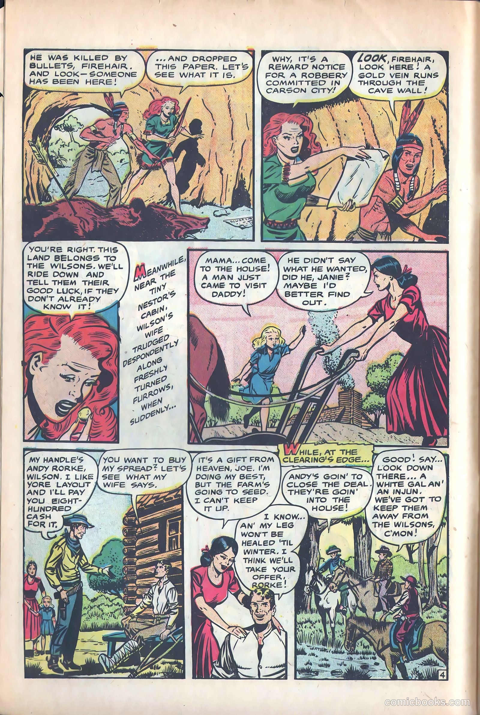 Rangers Comics #55 (1950) — page 7 of 37