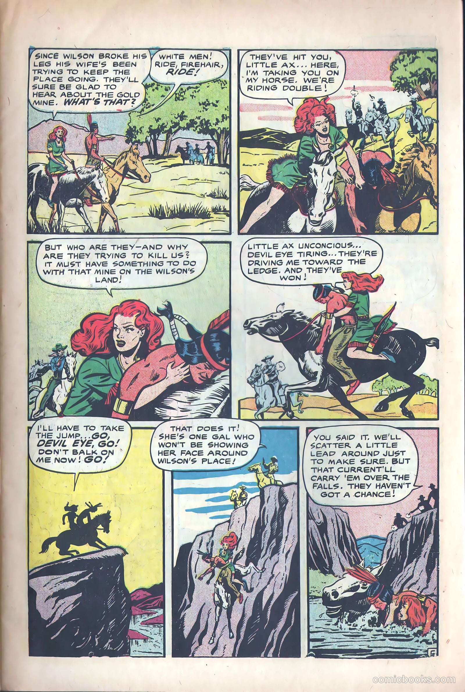 Rangers Comics #55 (1950) — page 8 of 37