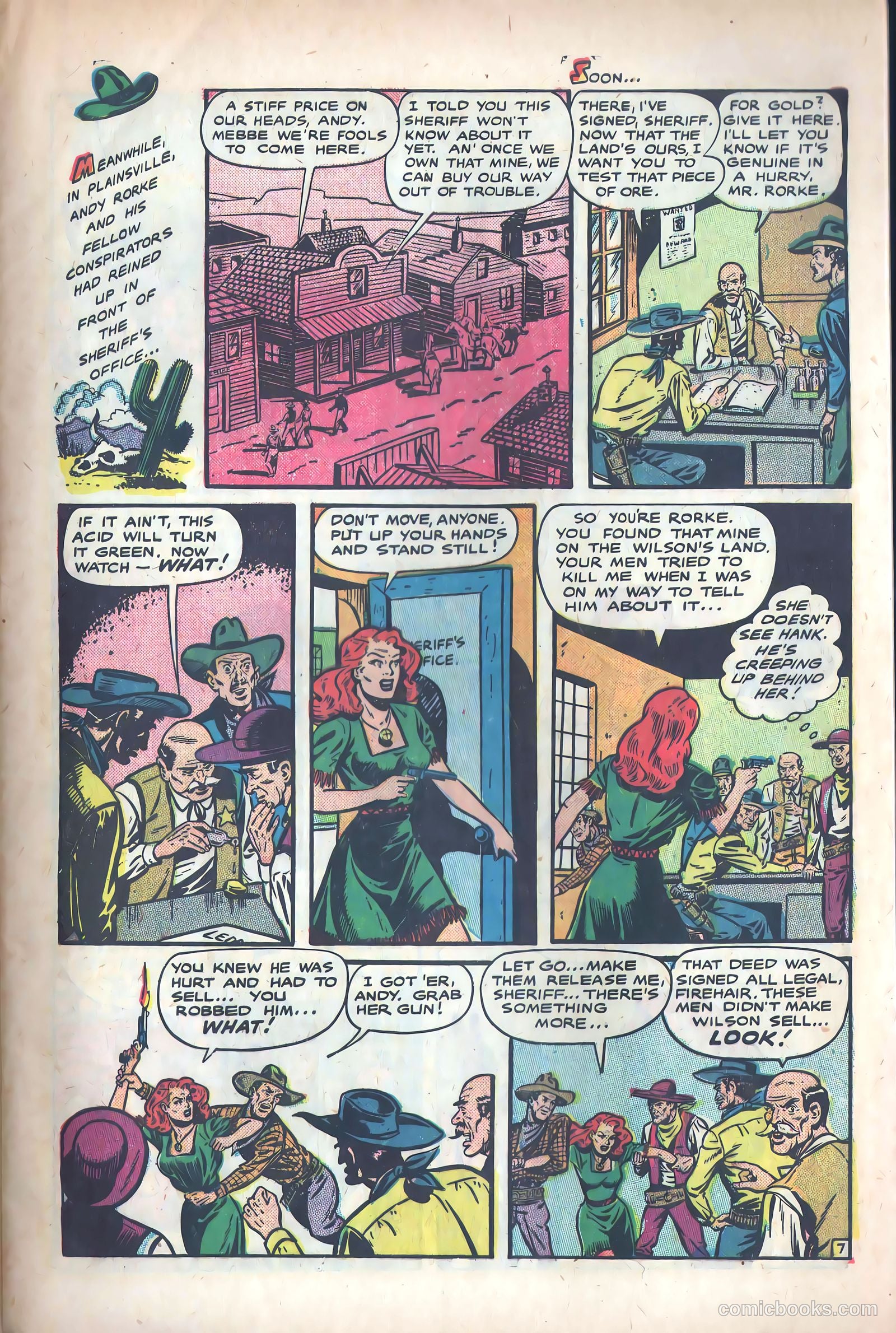 Rangers Comics #55 (1950) — page 10 of 37
