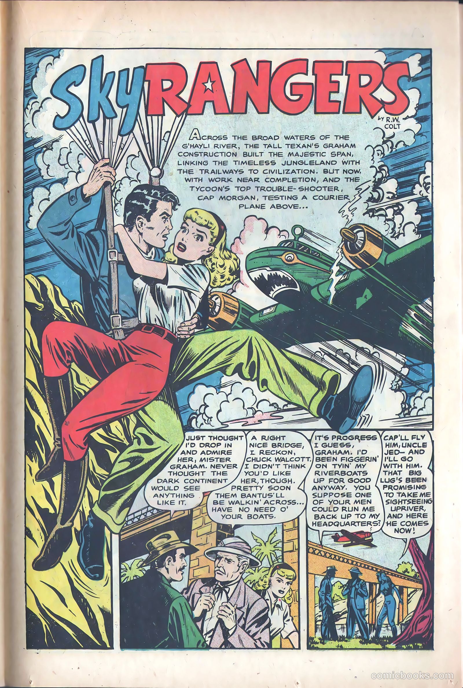Rangers Comics #55 (1950) — page 24 of 37