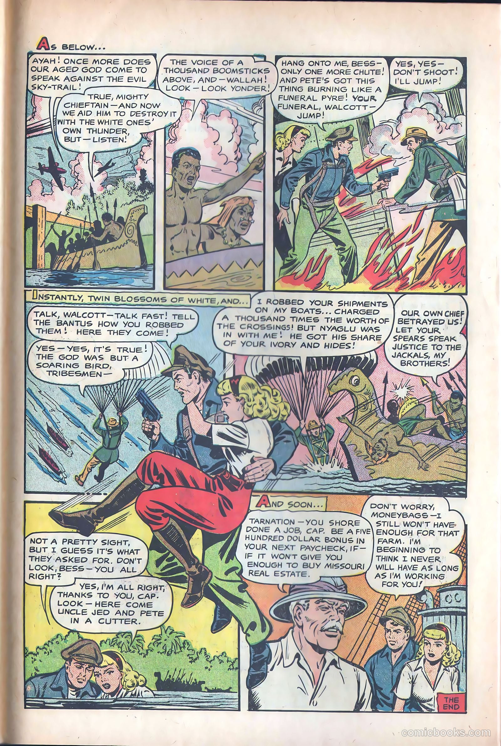 Rangers Comics #55 (1950) — page 28 of 37