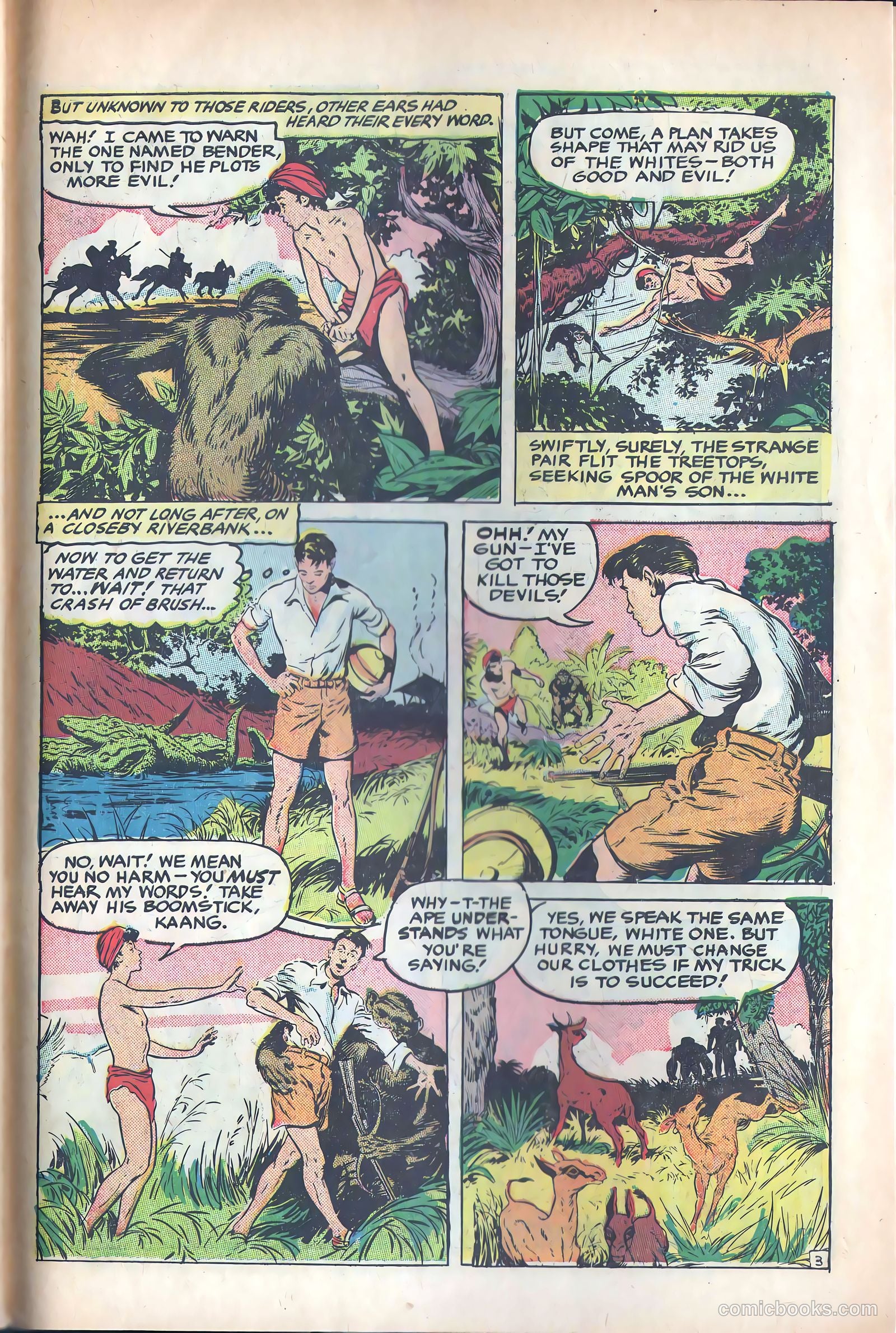 Rangers Comics #55 (1950) — page 32 of 37