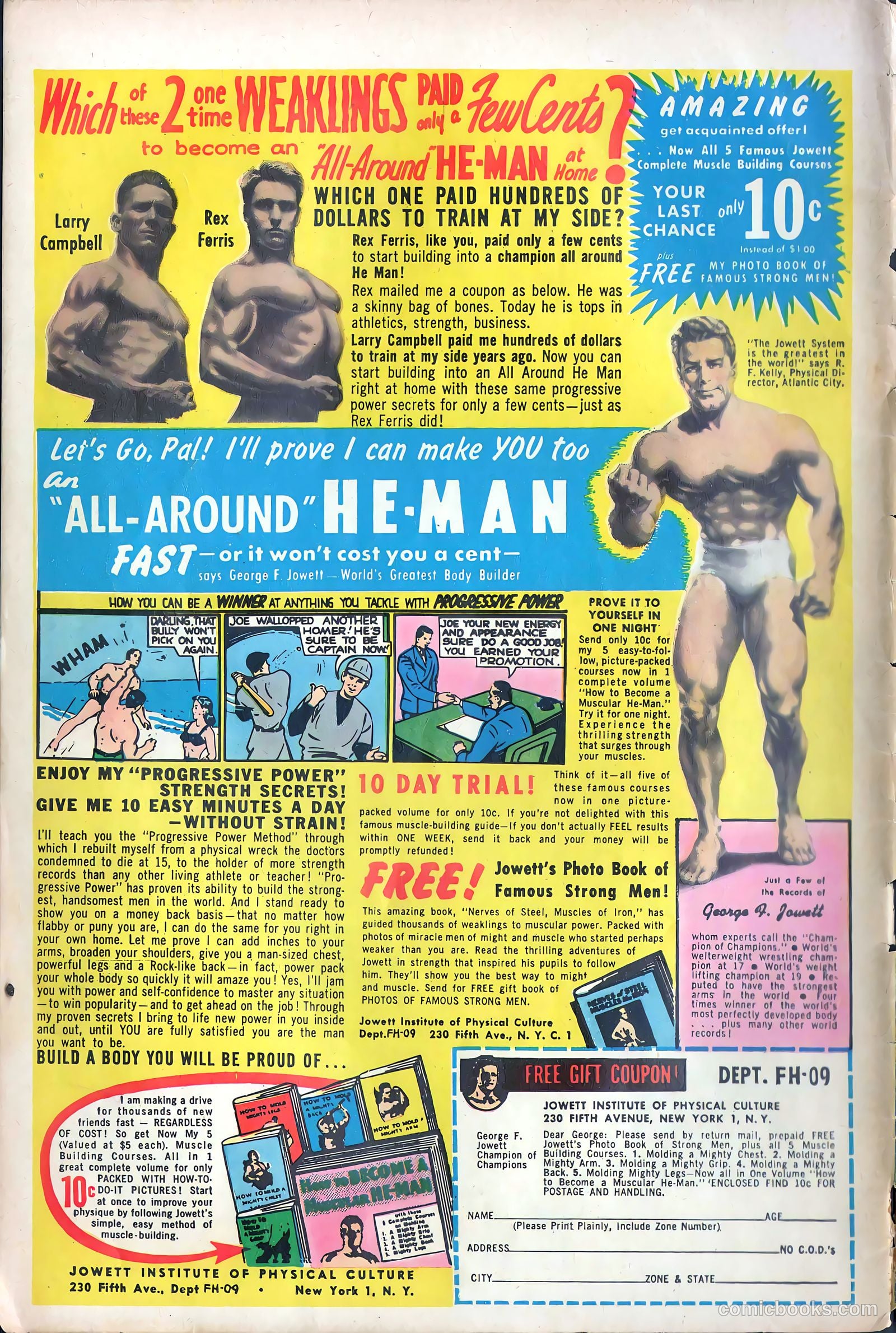 Rangers Comics #55 (1950) — page 37 of 37