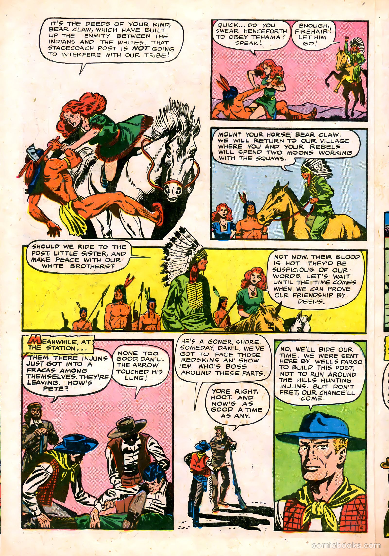 Rangers Comics #56 (1950) — page 7 of 37