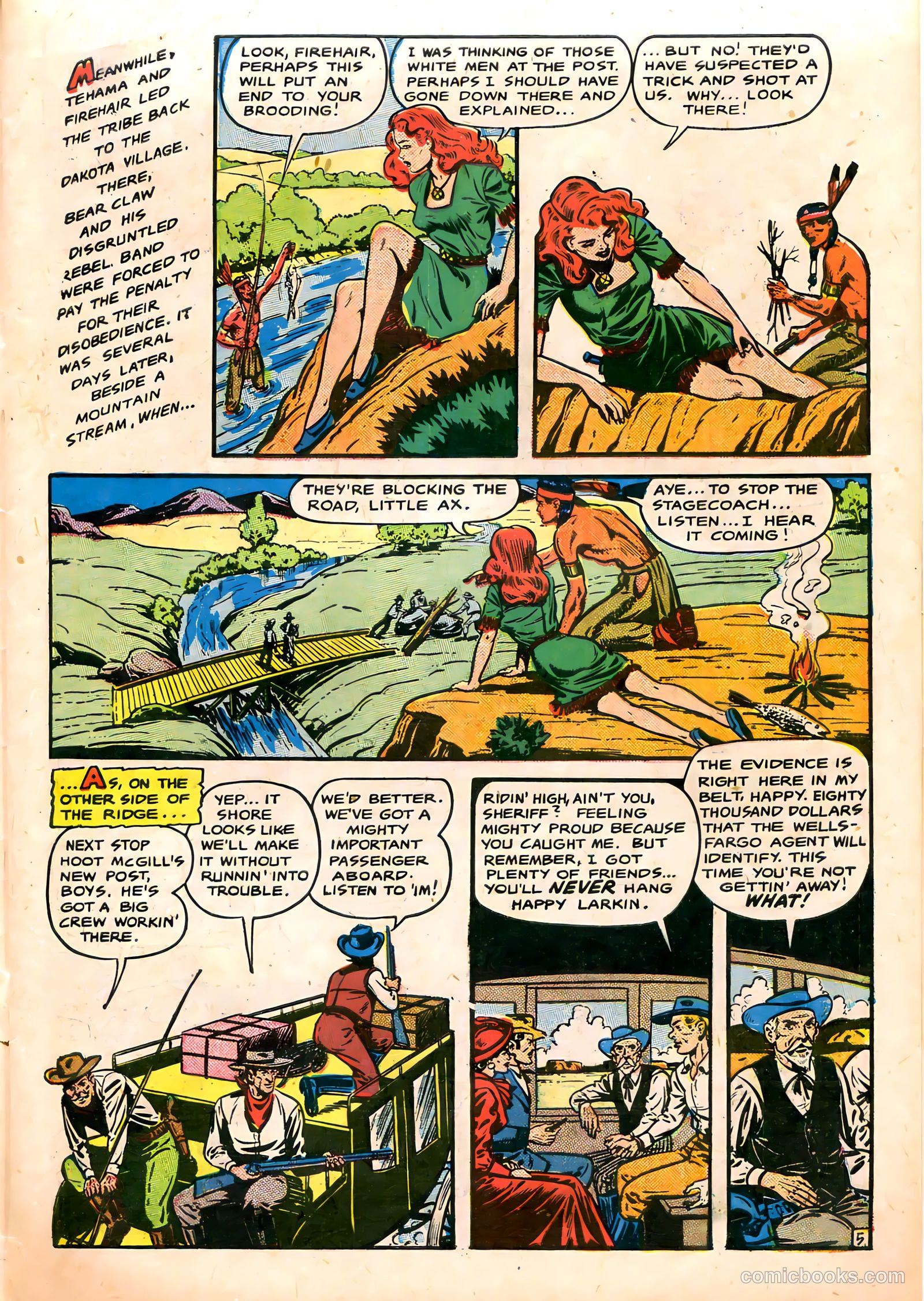 Rangers Comics #56 (1950) — page 8 of 37