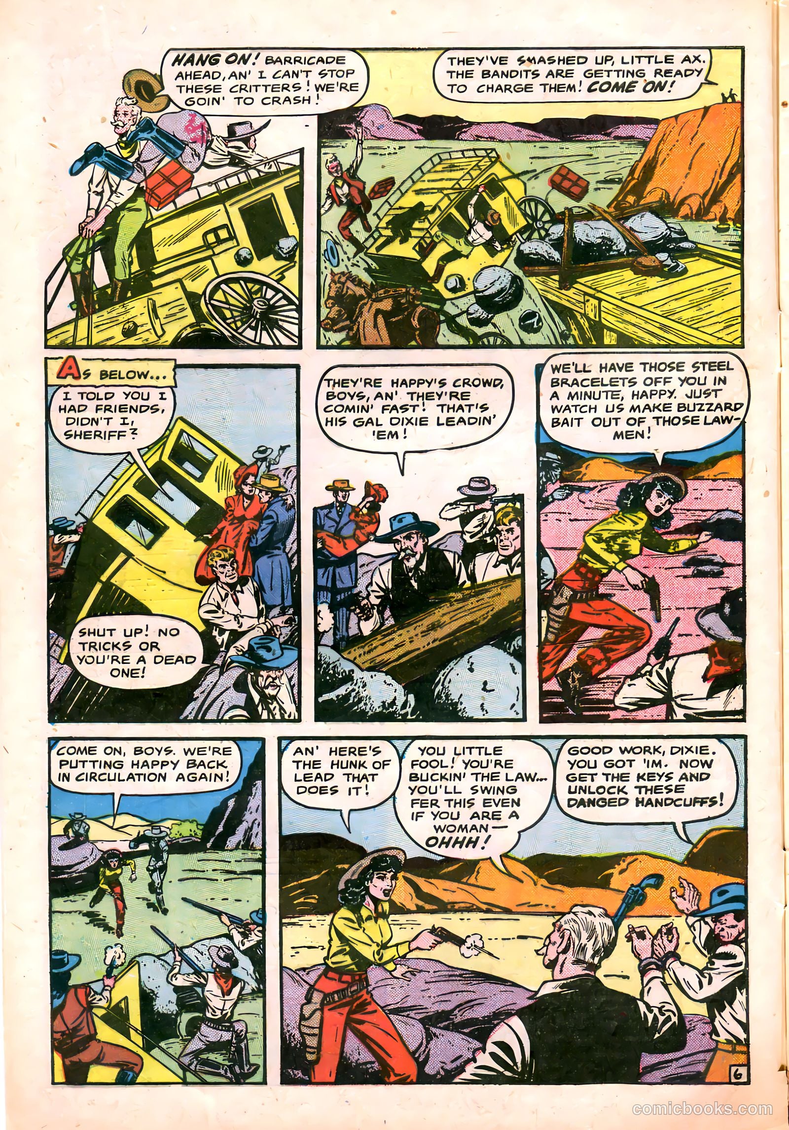 Rangers Comics #56 (1950) — page 9 of 37