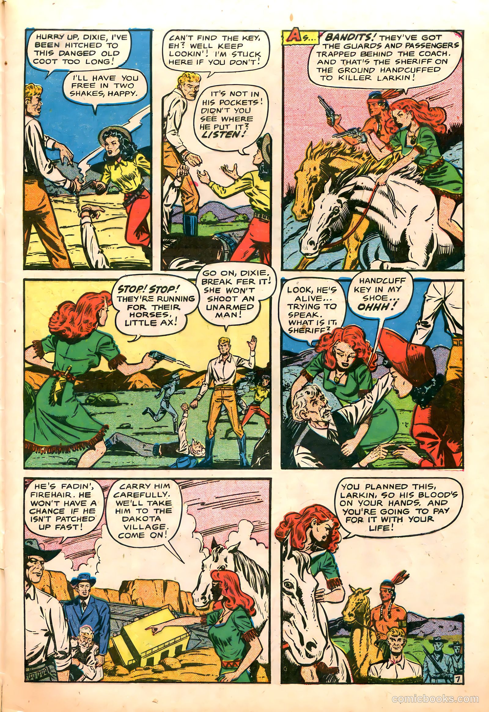 Rangers Comics #56 (1950) — page 10 of 37