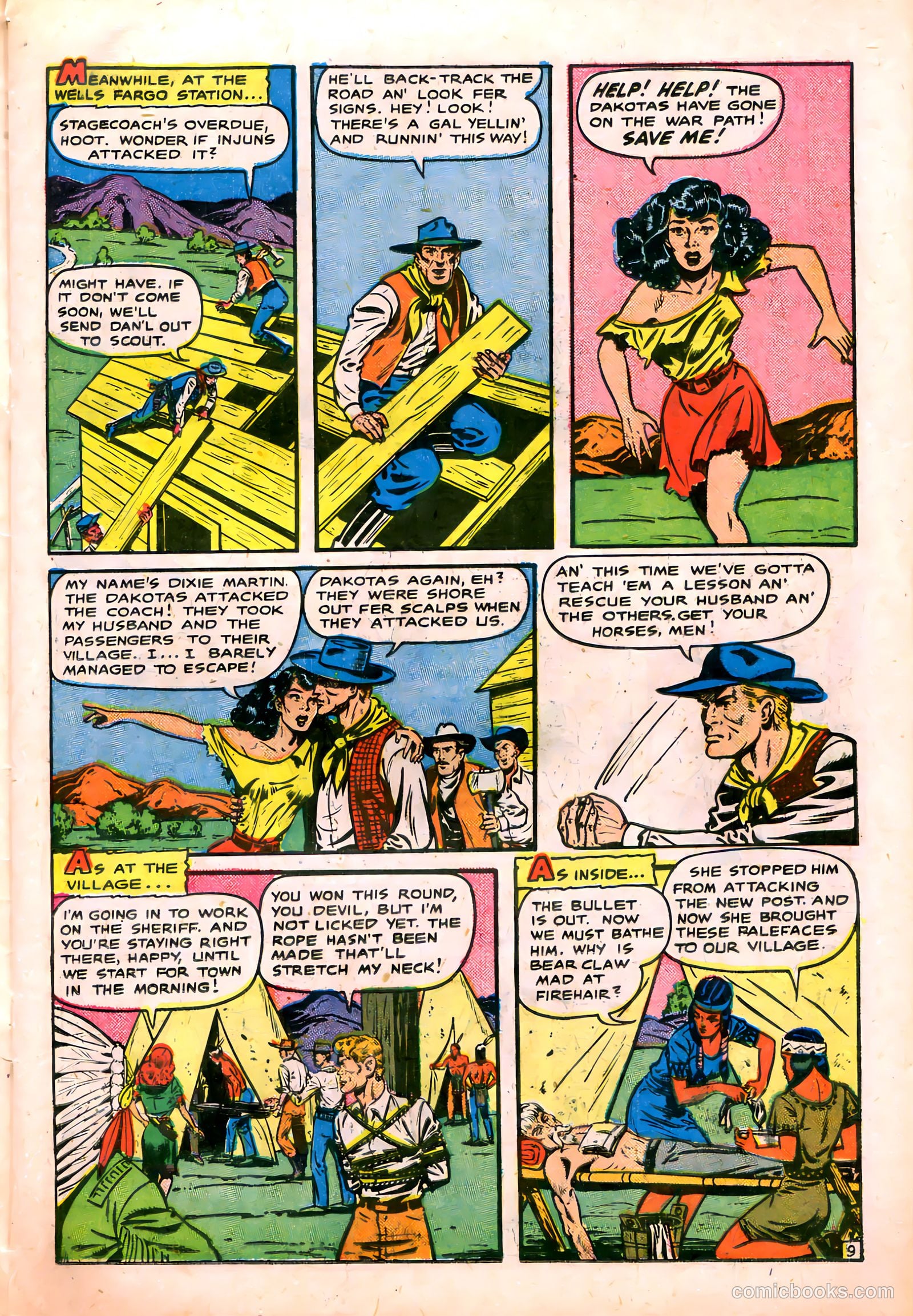 Rangers Comics #56 (1950) — page 12 of 37