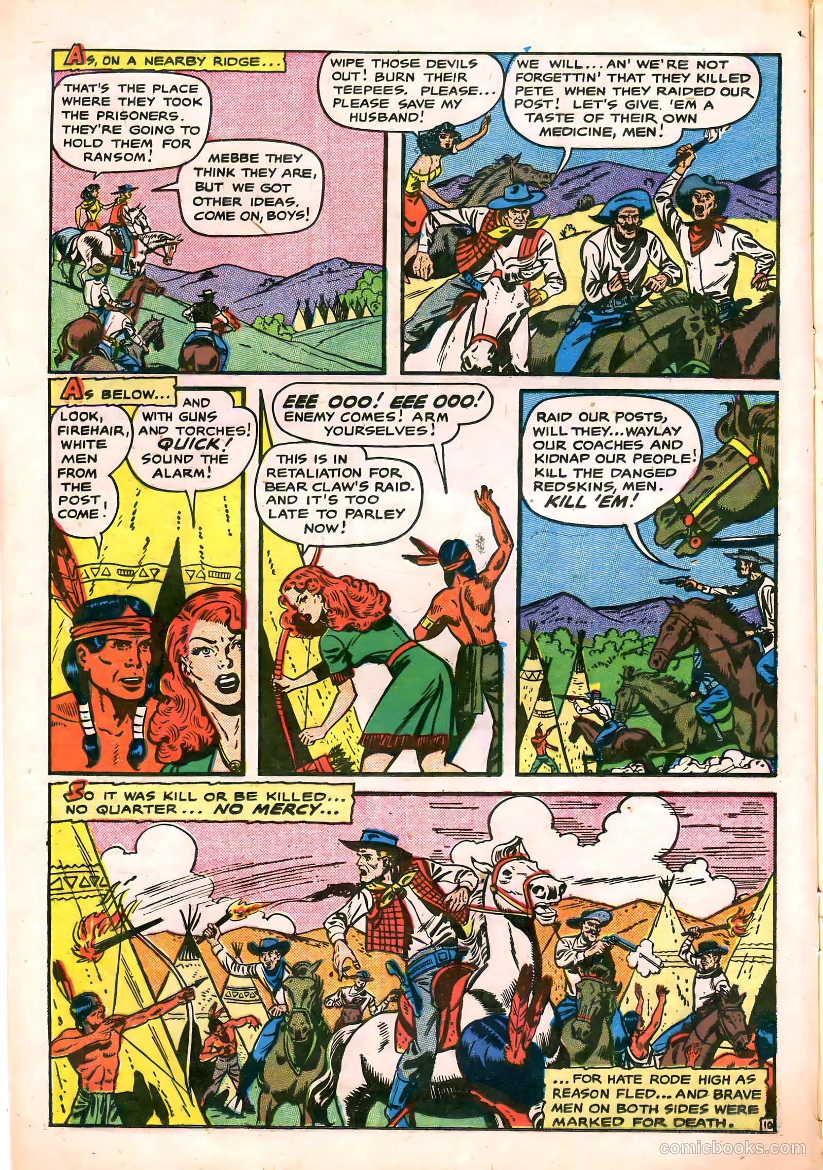 Rangers Comics #56 (1950) — page 13 of 37