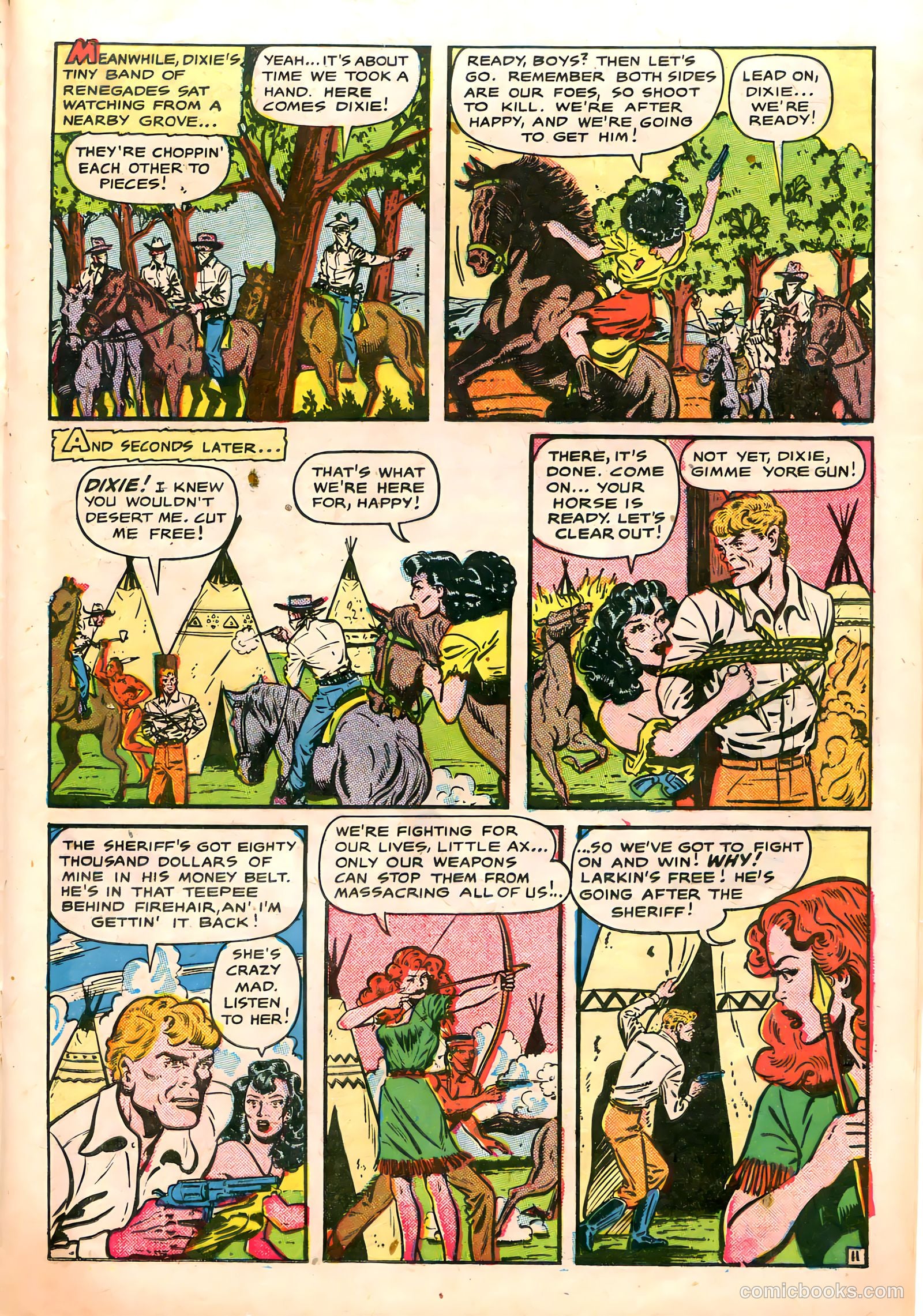 Rangers Comics #56 (1950) — page 14 of 37