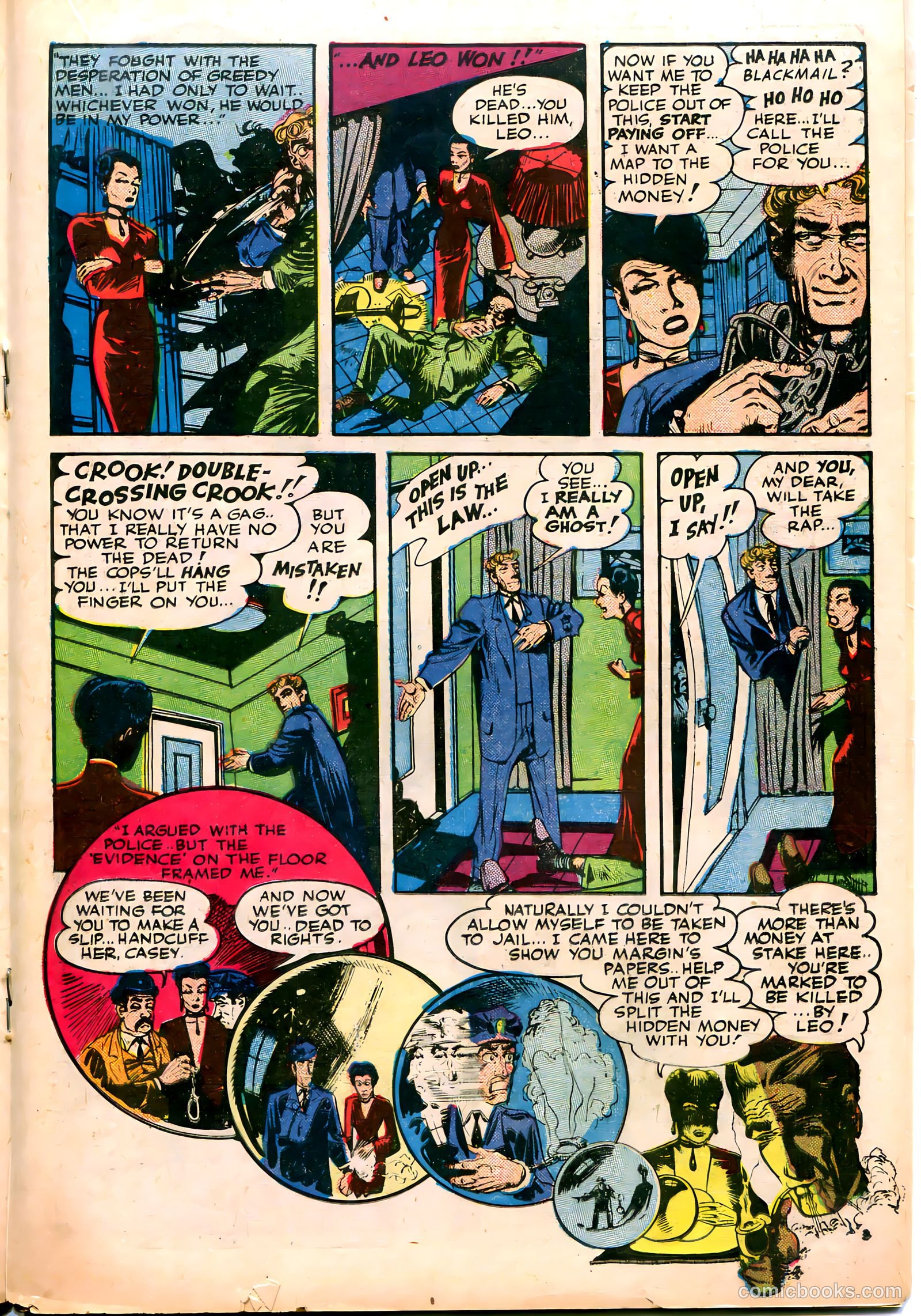 Rangers Comics #56 (1950) — page 20 of 37