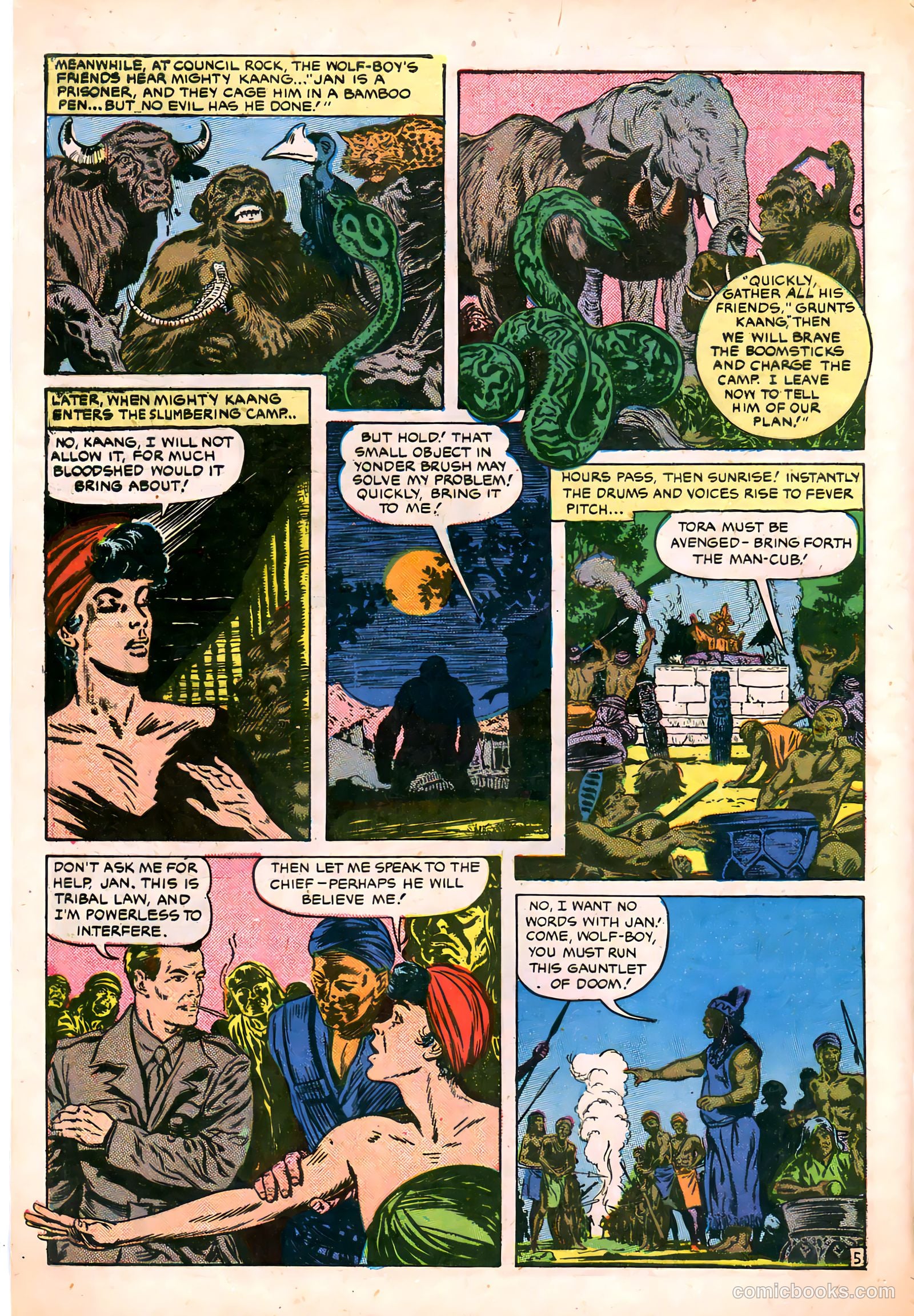 Rangers Comics #56 (1950) — page 33 of 37