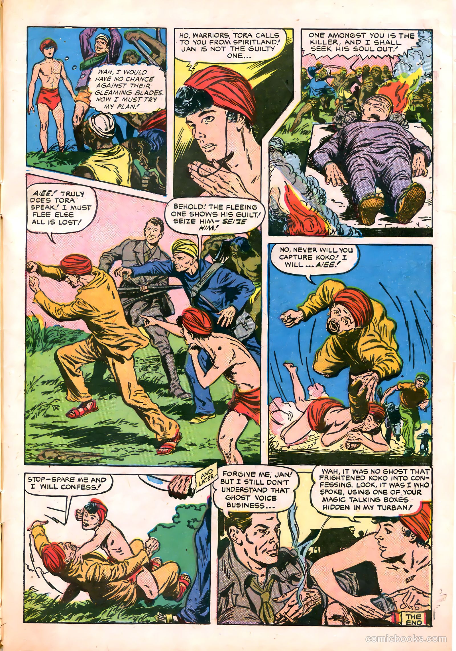 Rangers Comics #56 (1950) — page 34 of 37