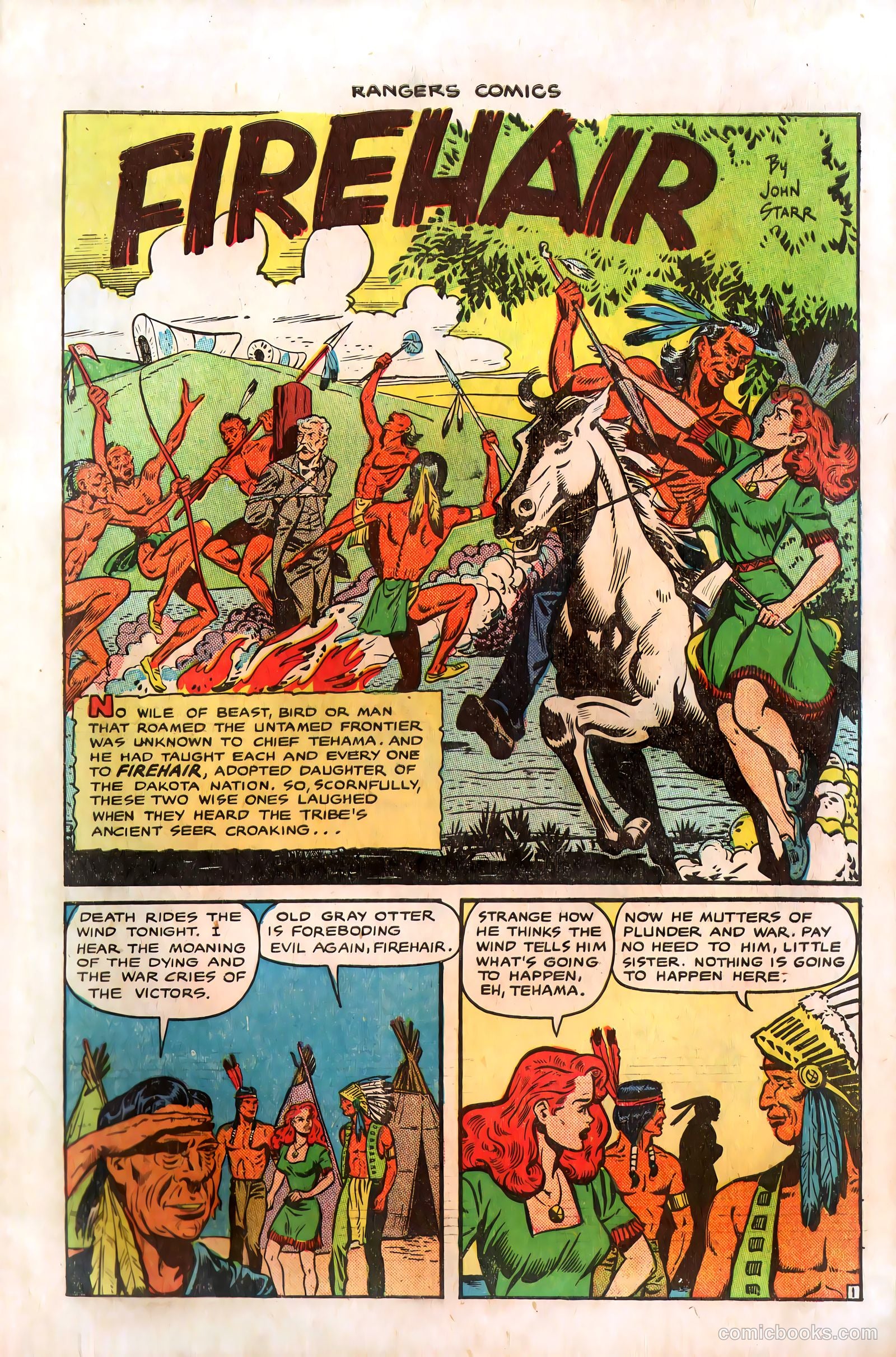 Rangers Comics #57 (1951) — page 3 of 36