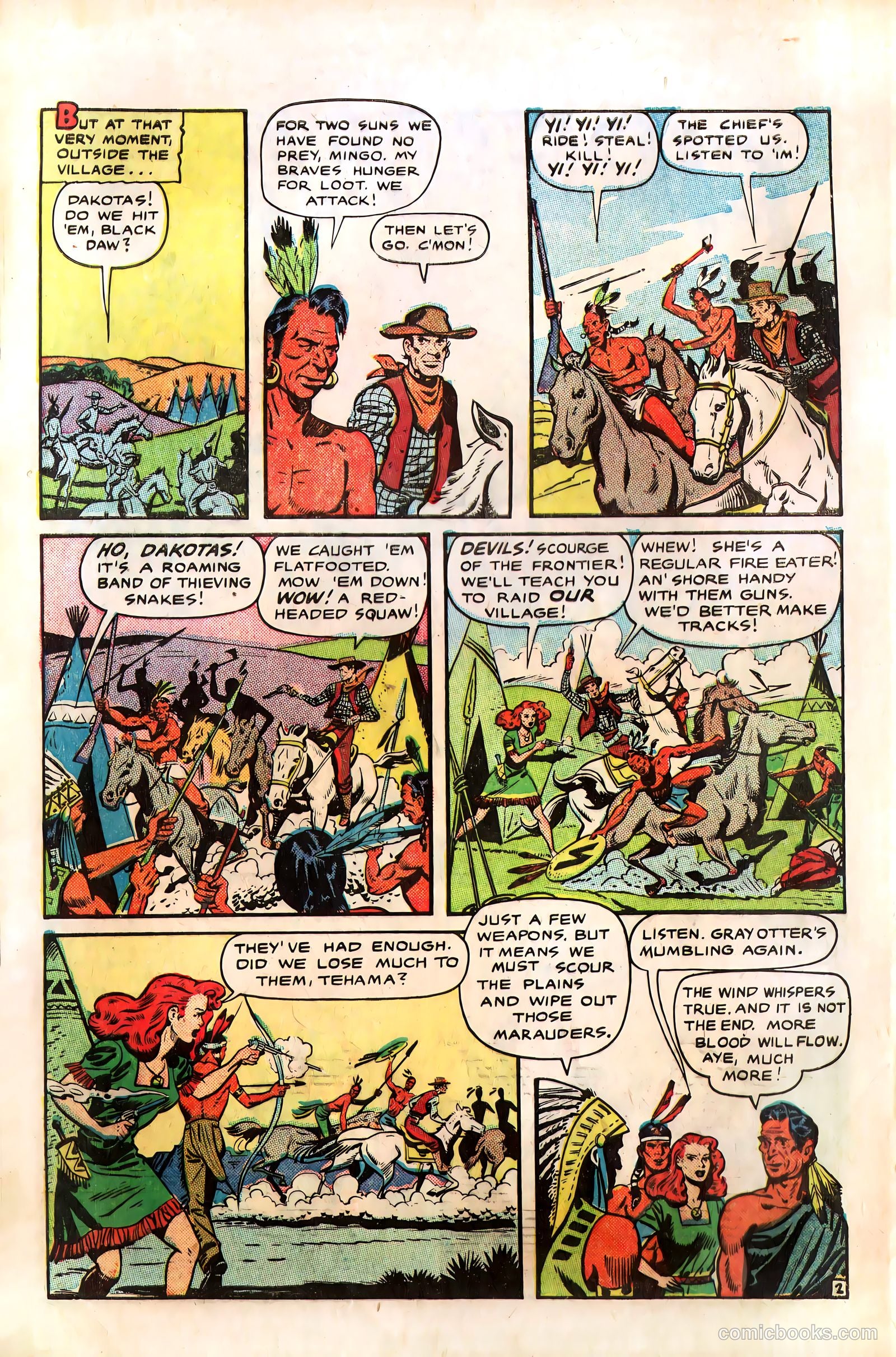 Rangers Comics #57 (1951) — page 4 of 36