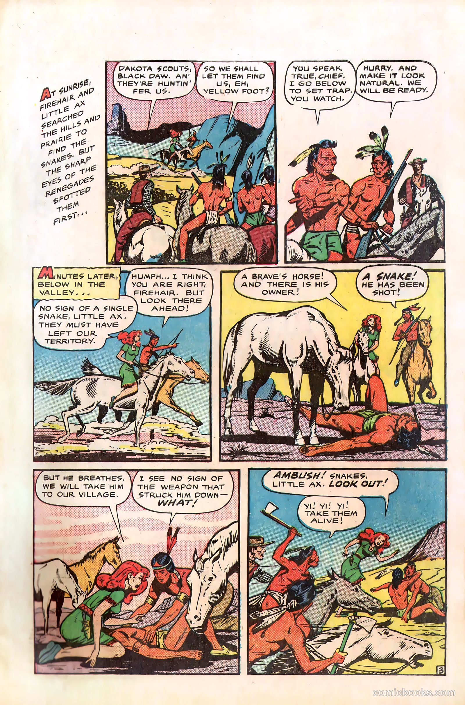 Rangers Comics #57 (1951) — page 5 of 36
