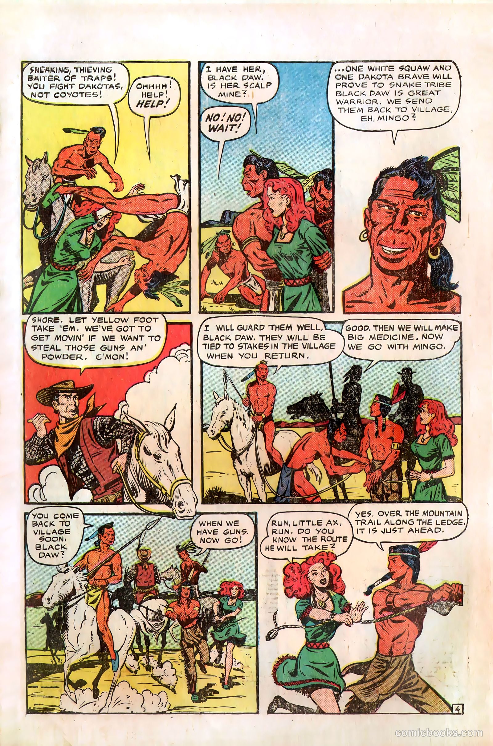 Rangers Comics #57 (1951) — page 6 of 36