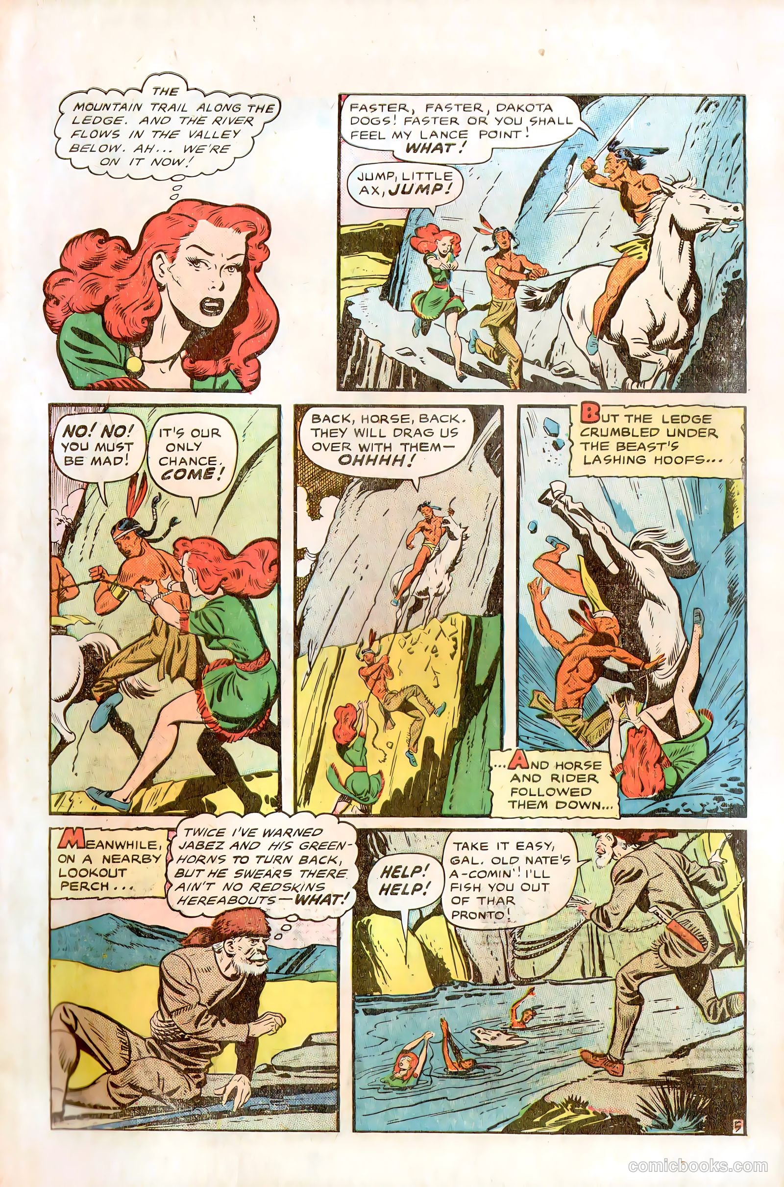 Rangers Comics #57 (1951) — page 7 of 36