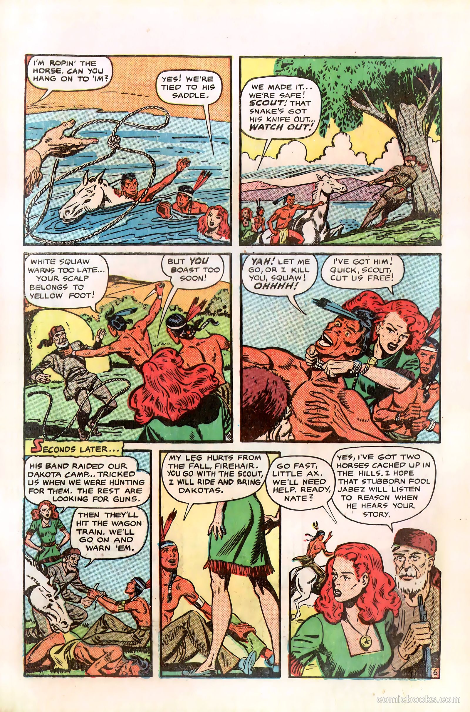 Rangers Comics #57 (1951) — page 8 of 36