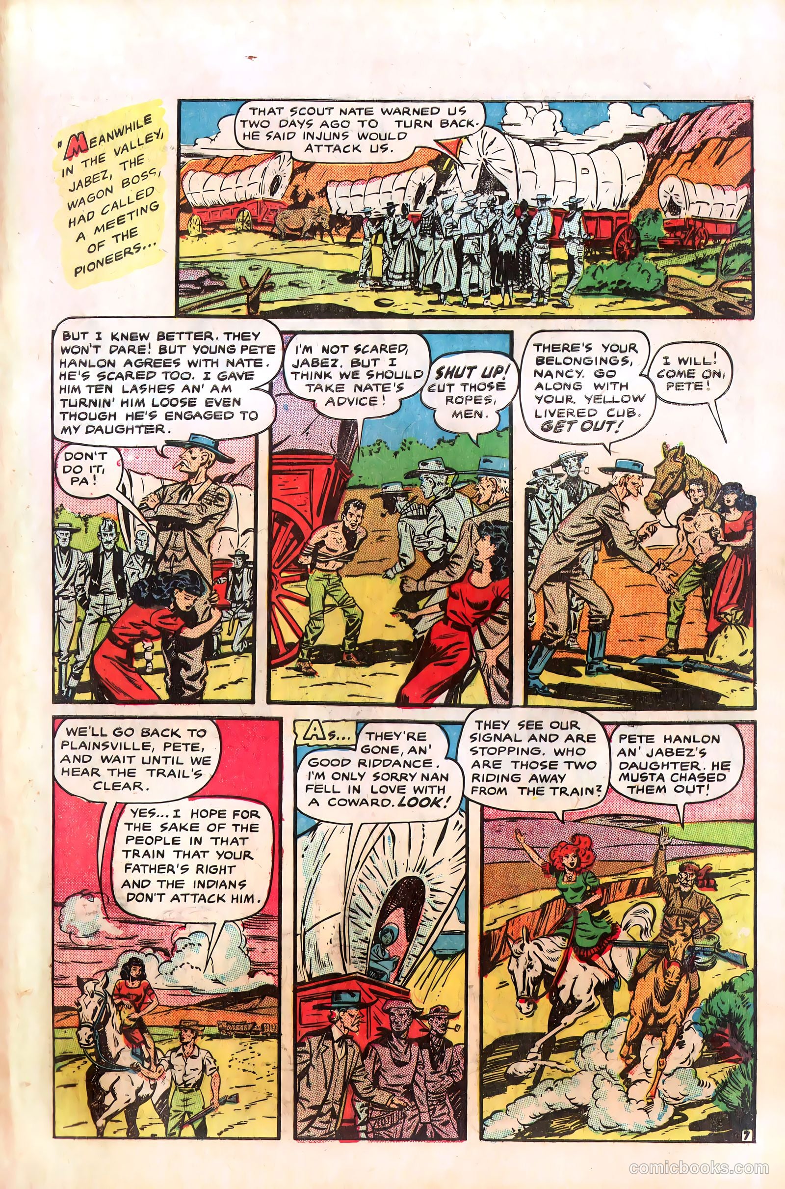 Rangers Comics #57 (1951) — page 9 of 36