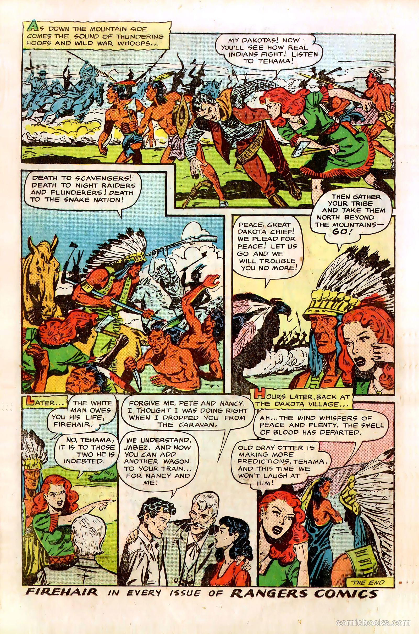 Rangers Comics #57 (1951) — page 14 of 36