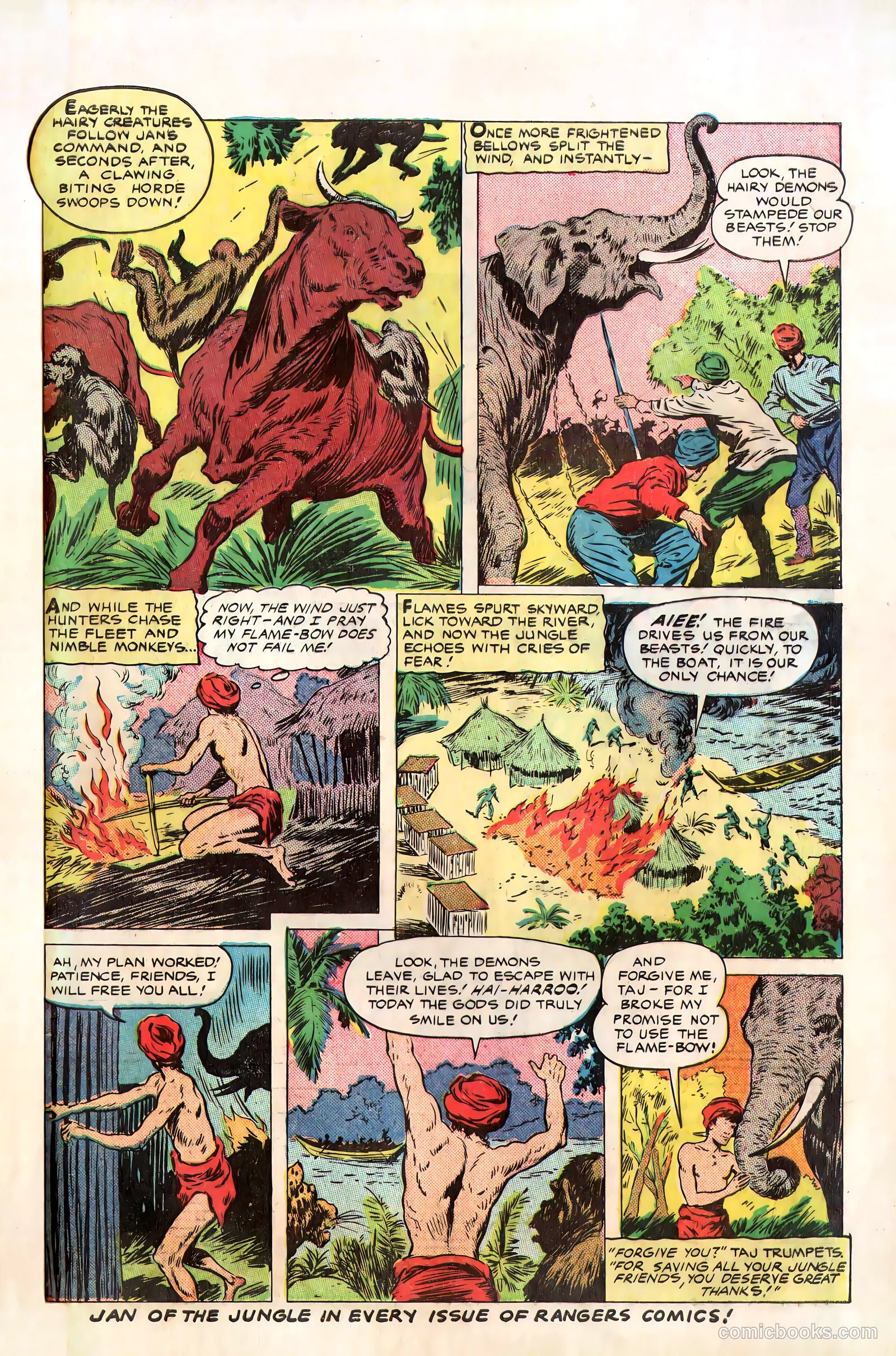 Rangers Comics #57 (1951) — page 33 of 36
