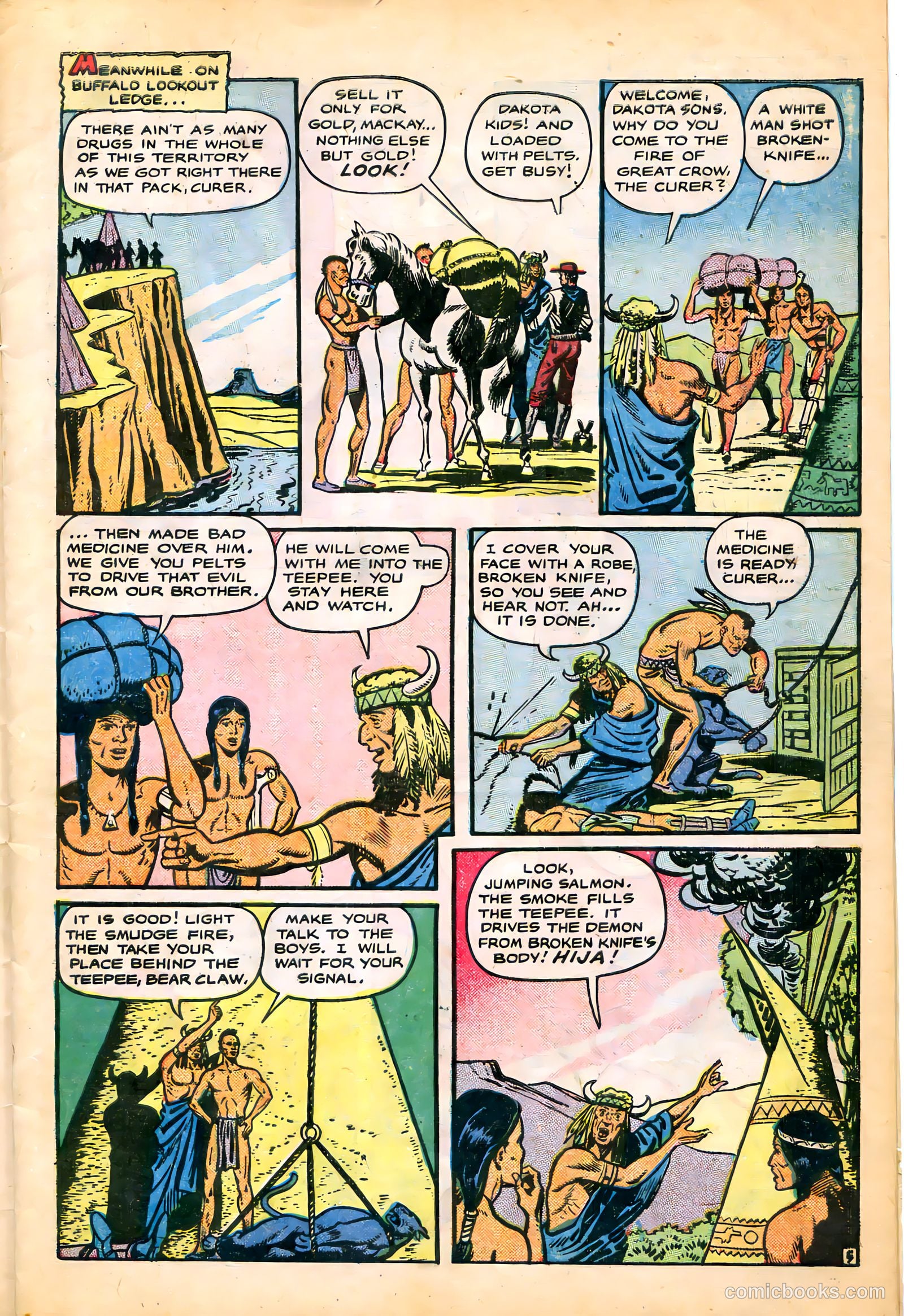 Rangers Comics #58 (1951) — page 7 of 36