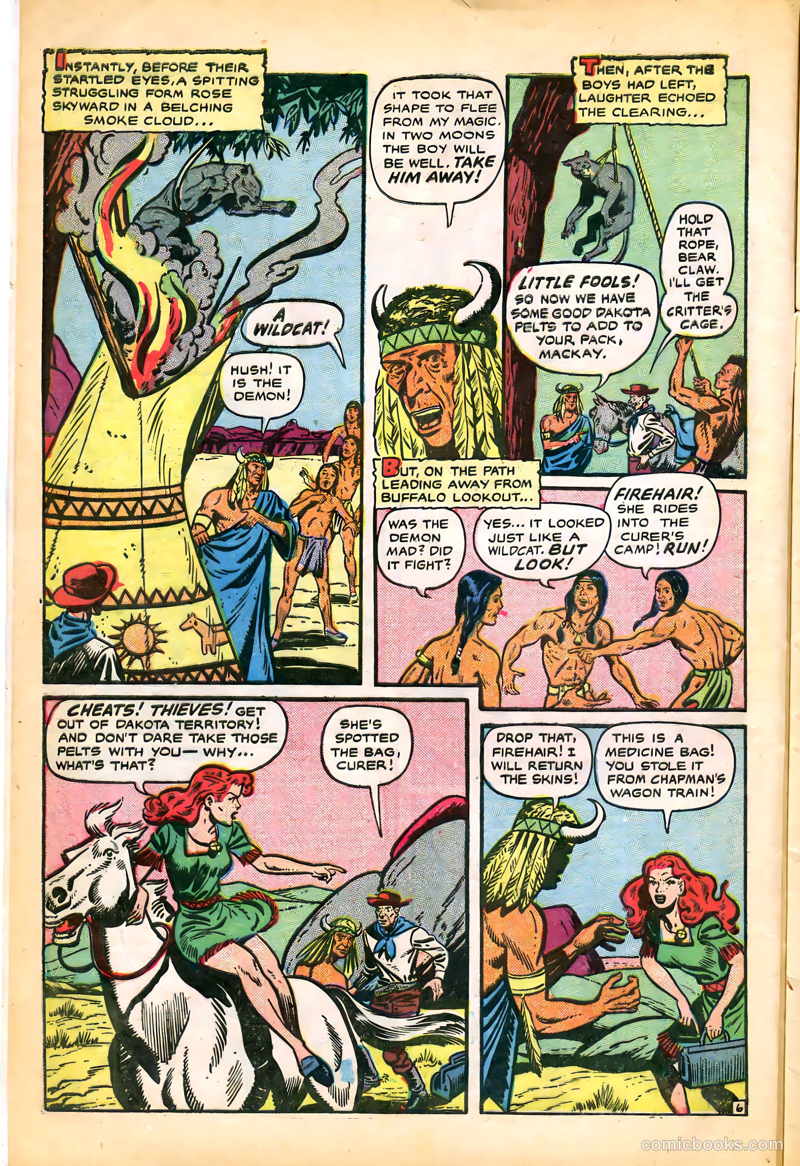 Rangers Comics #58 (1951) — page 8 of 36