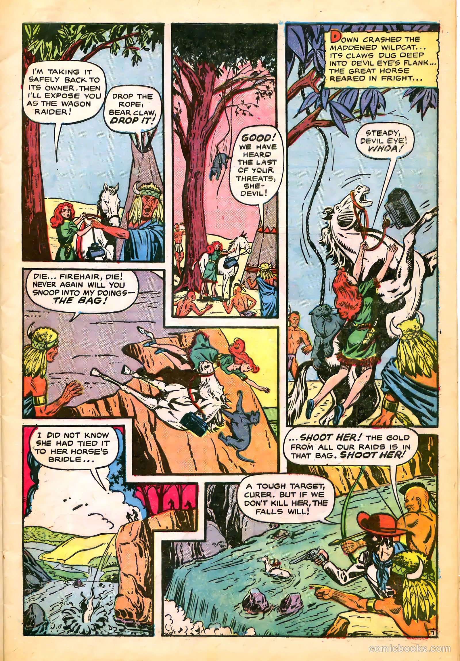Rangers Comics #58 (1951) — page 9 of 36