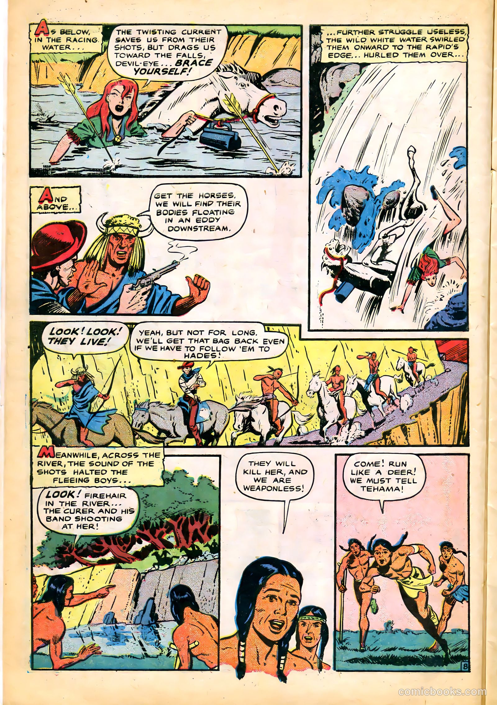 Rangers Comics #58 (1951) — page 10 of 36