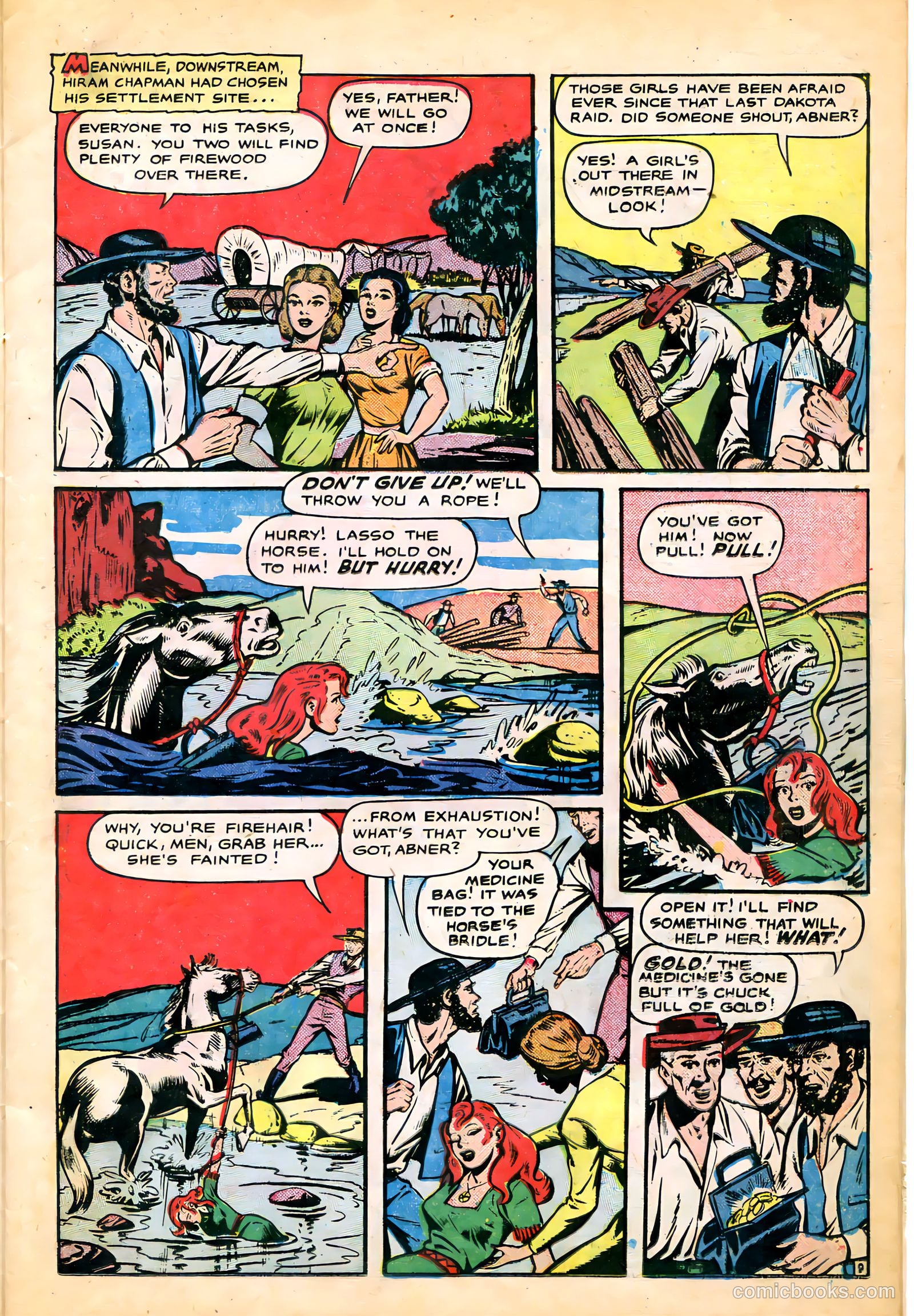 Rangers Comics #58 (1951) — page 11 of 36