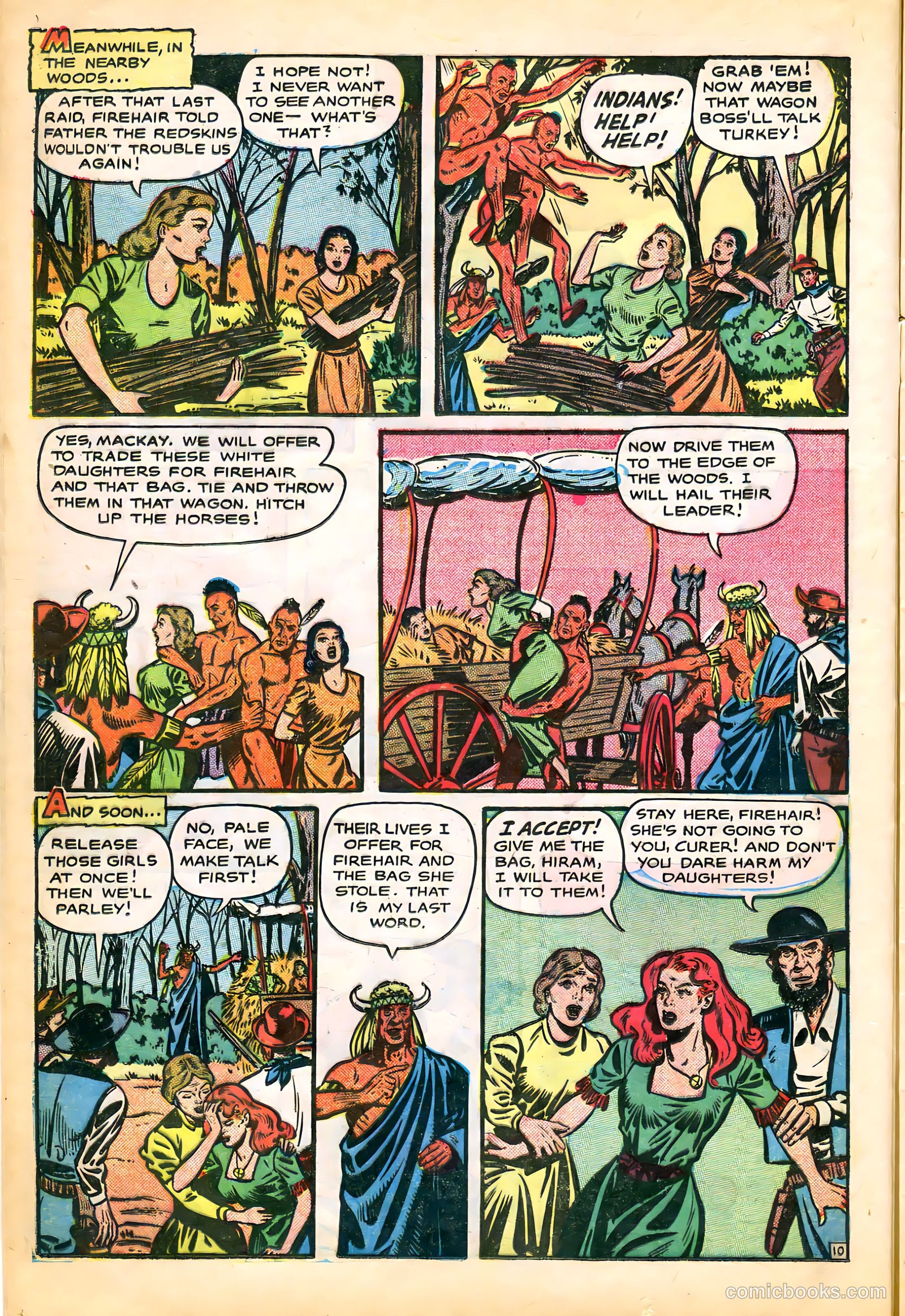 Rangers Comics #58 (1951) — page 12 of 36