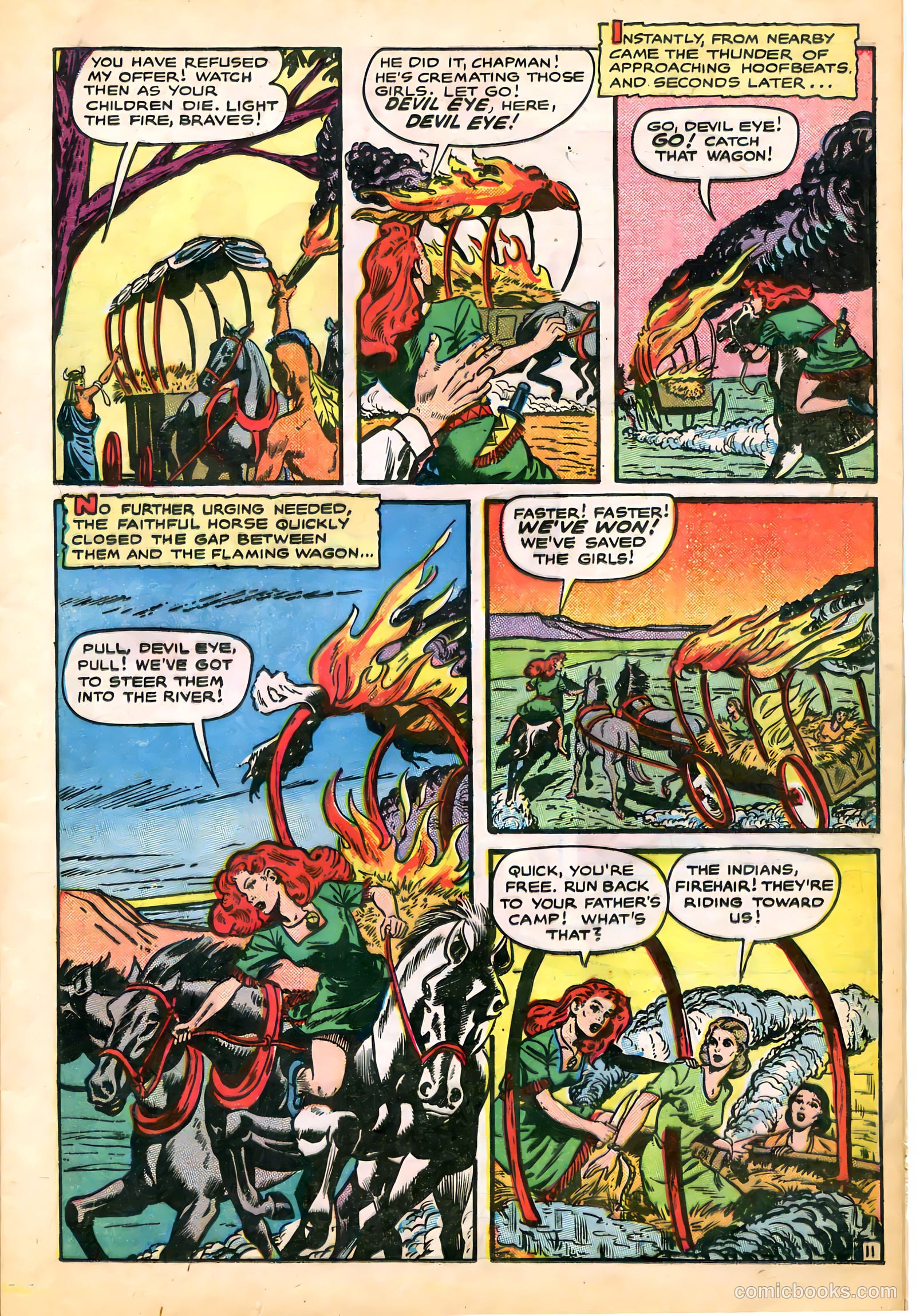 Rangers Comics #58 (1951) — page 13 of 36