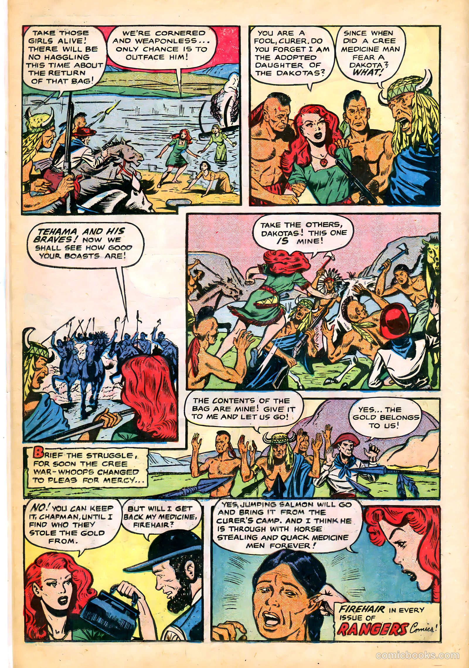 Rangers Comics #58 (1951) — page 14 of 36