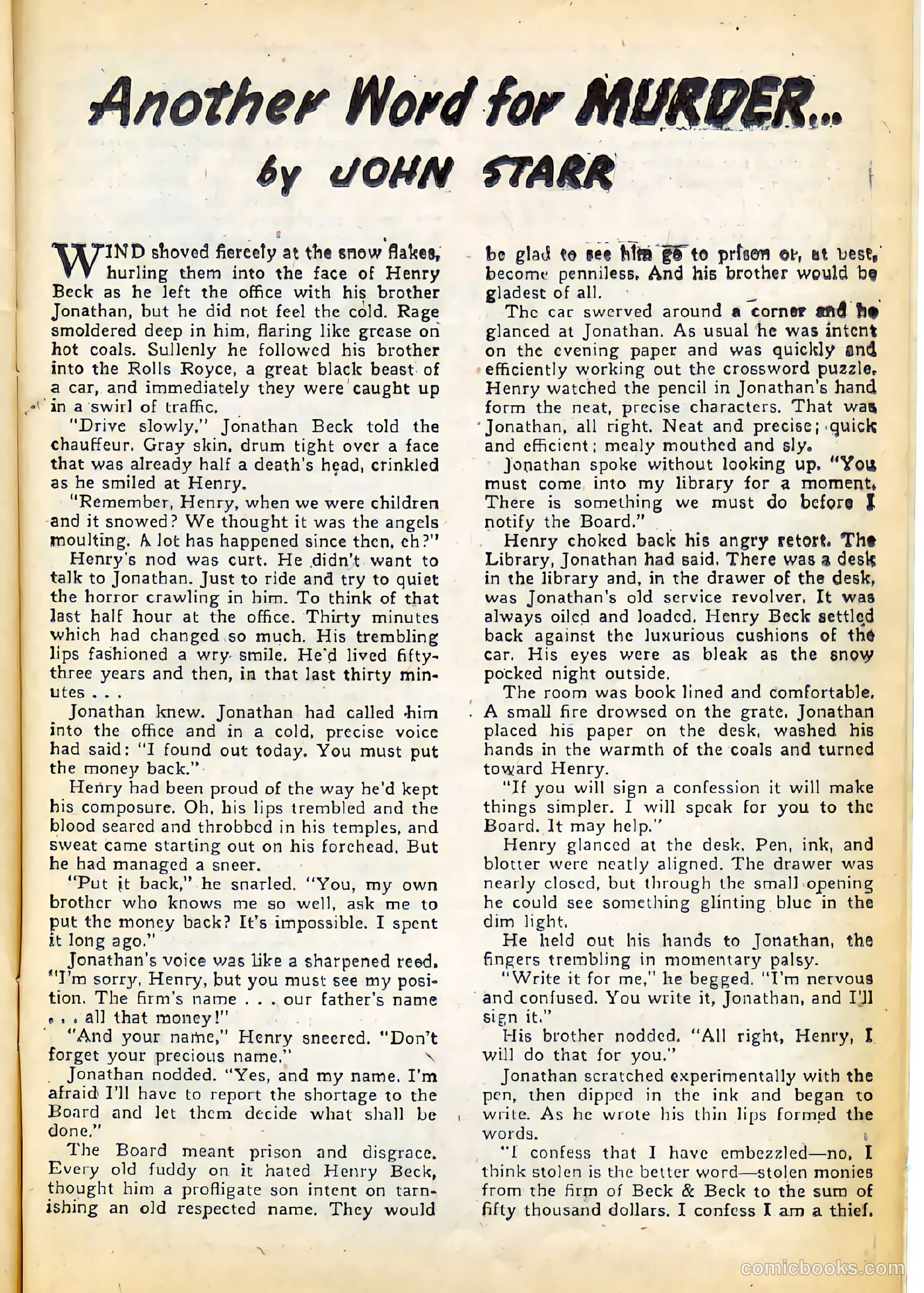 Rangers Comics #58 (1951) — page 25 of 36