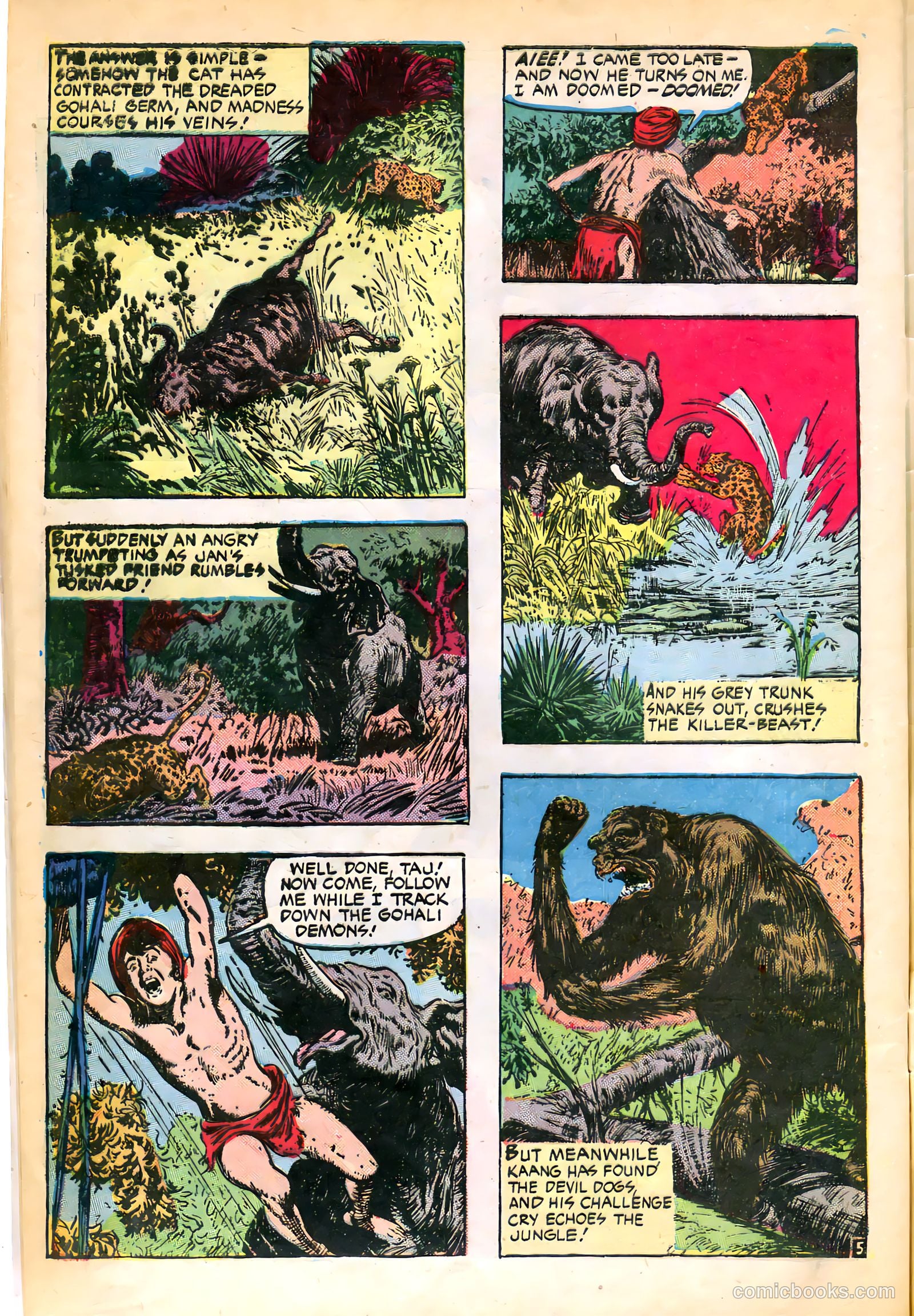 Rangers Comics #58 (1951) — page 32 of 36
