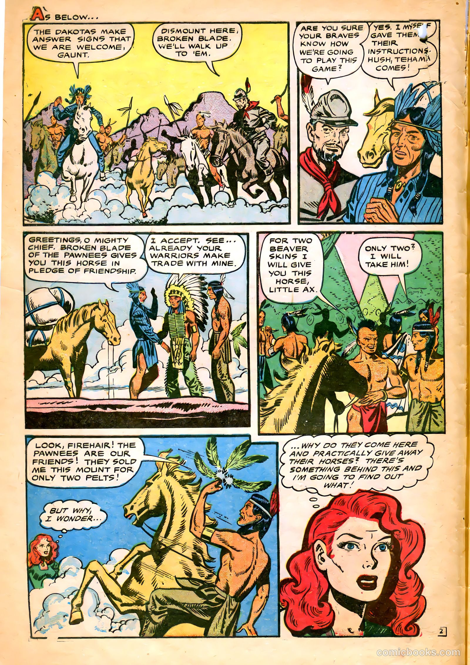 Rangers Comics #59 (1951) — page 4 of 36