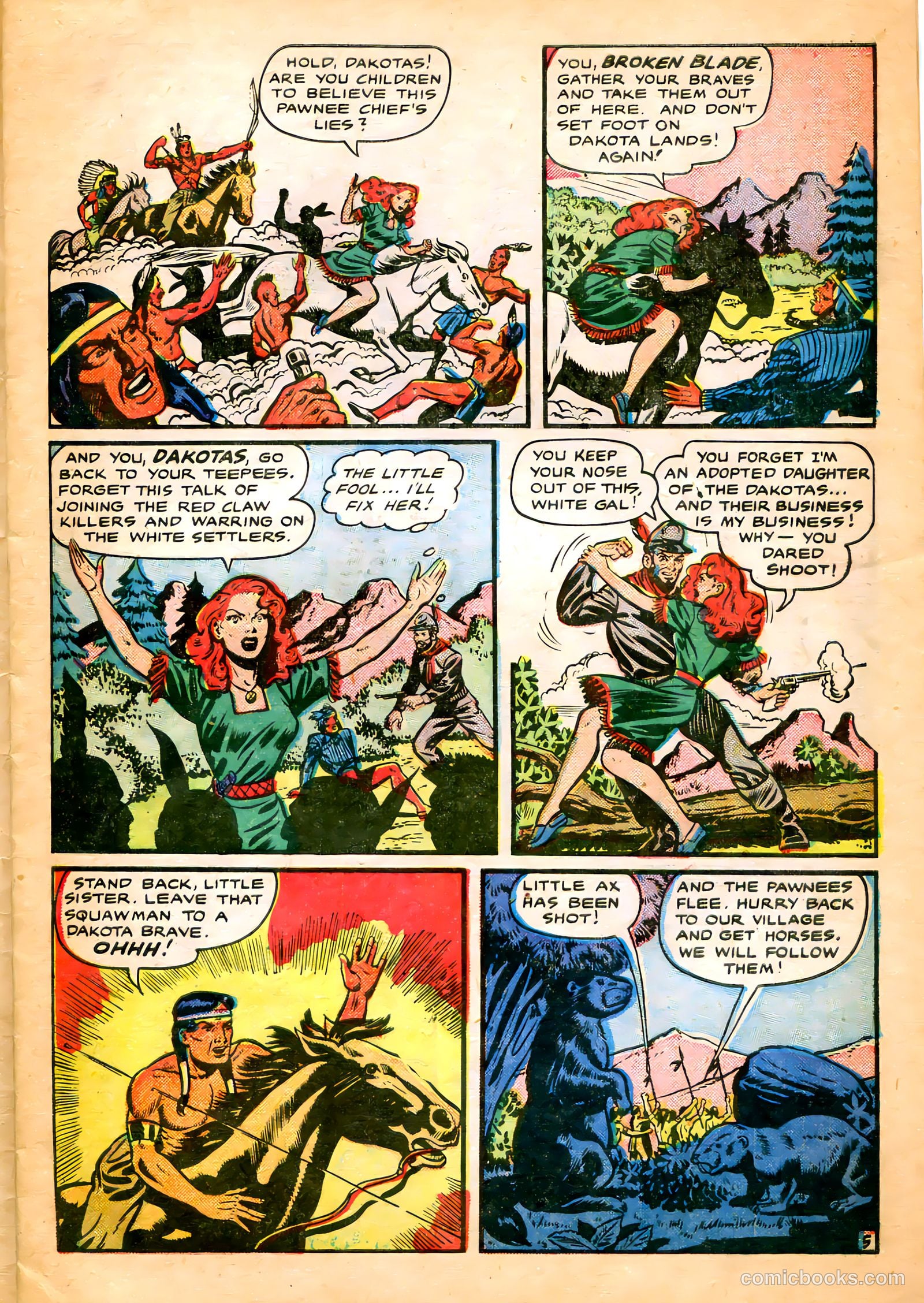 Rangers Comics #59 (1951) — page 7 of 36