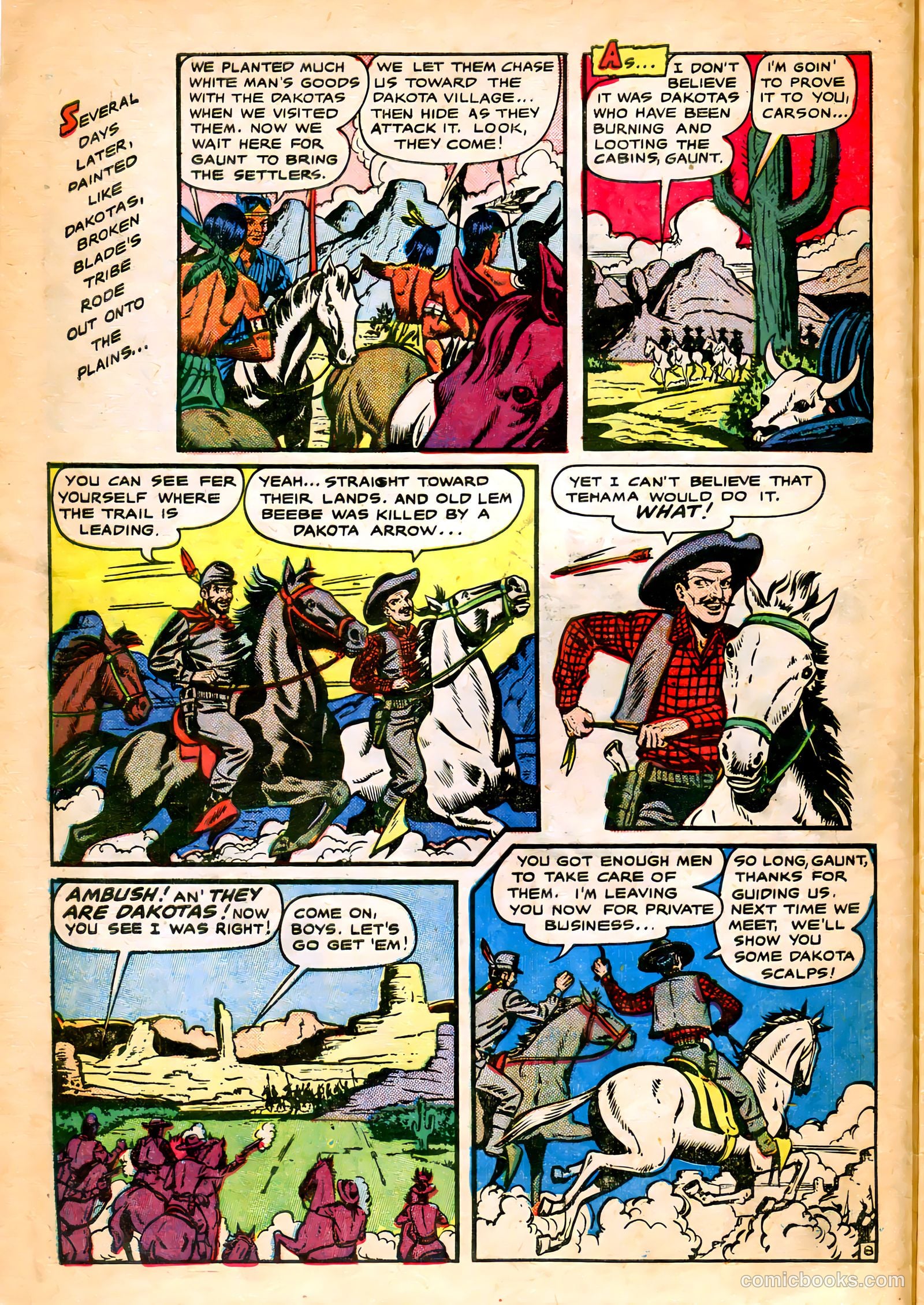 Rangers Comics #59 (1951) — page 10 of 36