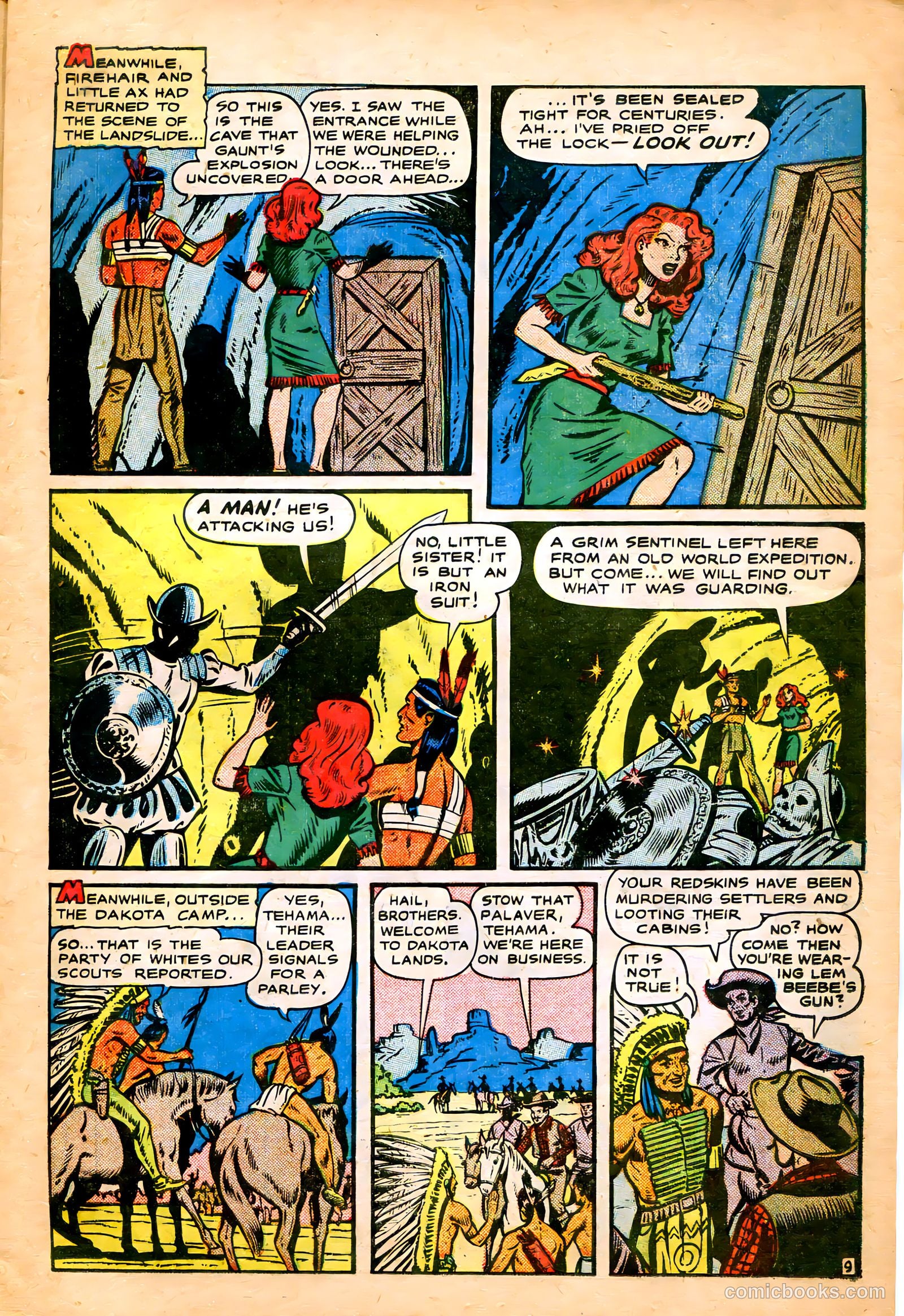 Rangers Comics #59 (1951) — page 11 of 36