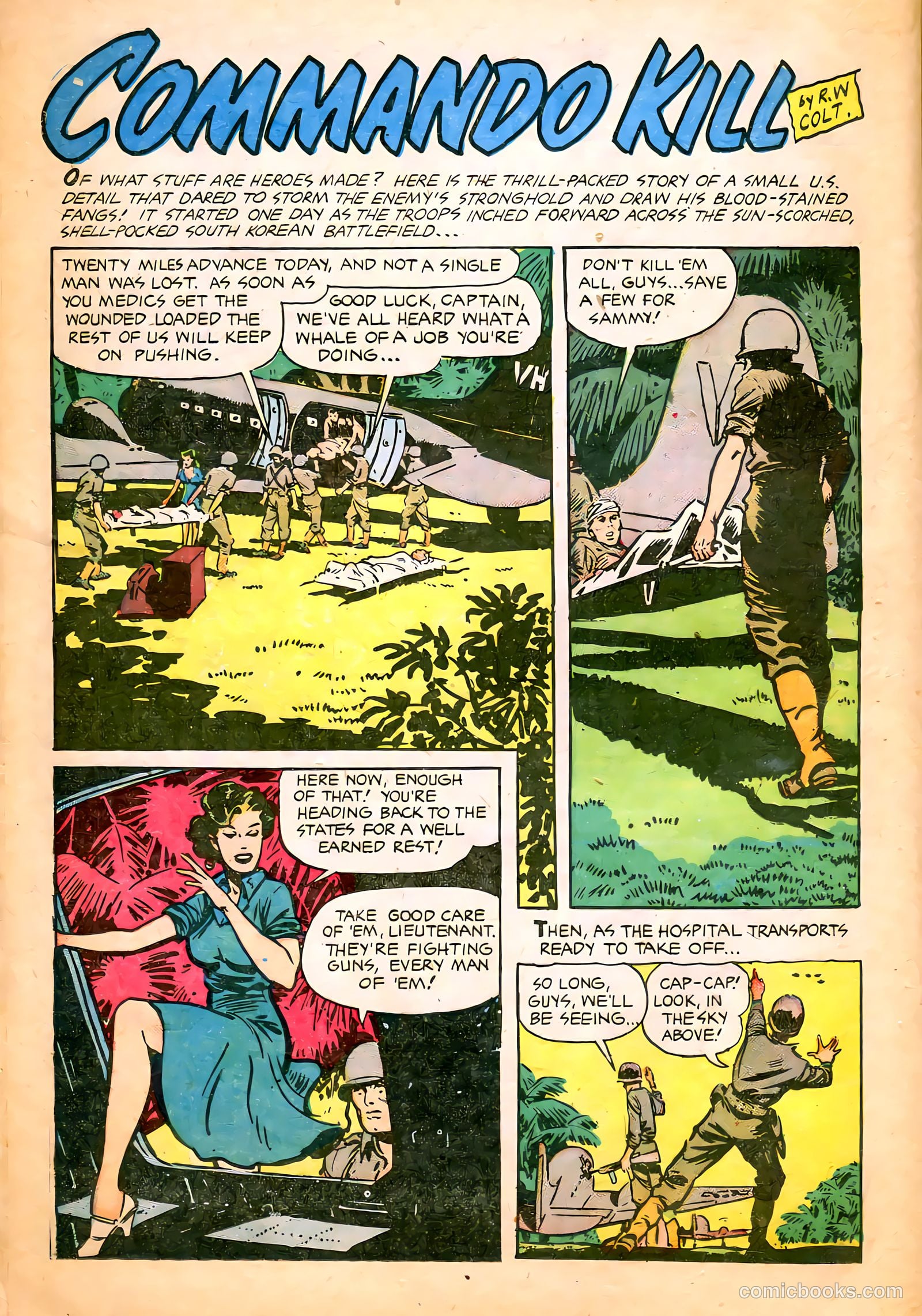 Rangers Comics #59 (1951) — page 16 of 36