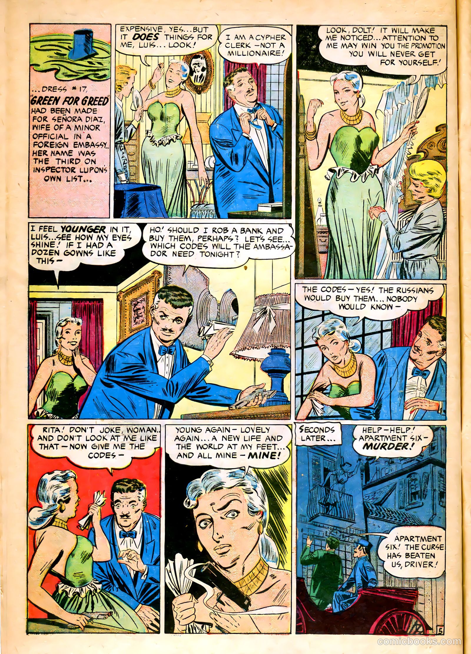 Rangers Comics #59 (1951) — page 30 of 36