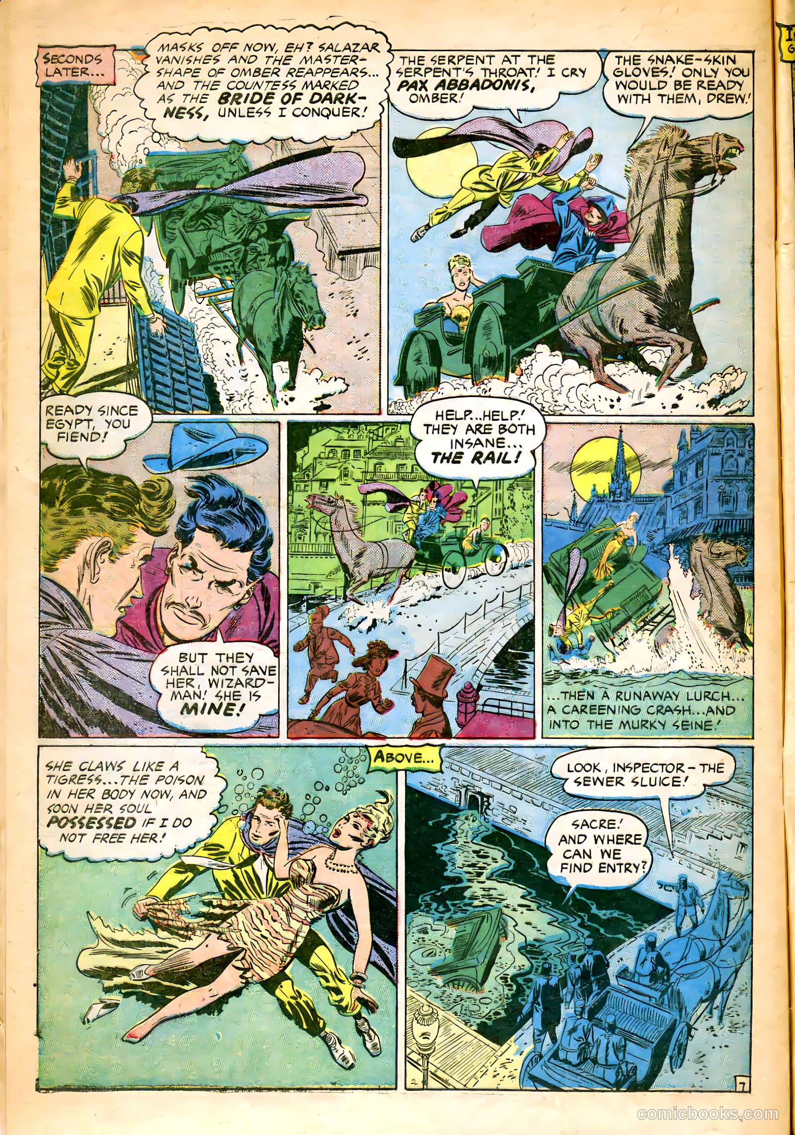 Rangers Comics #59 (1951) — page 32 of 36