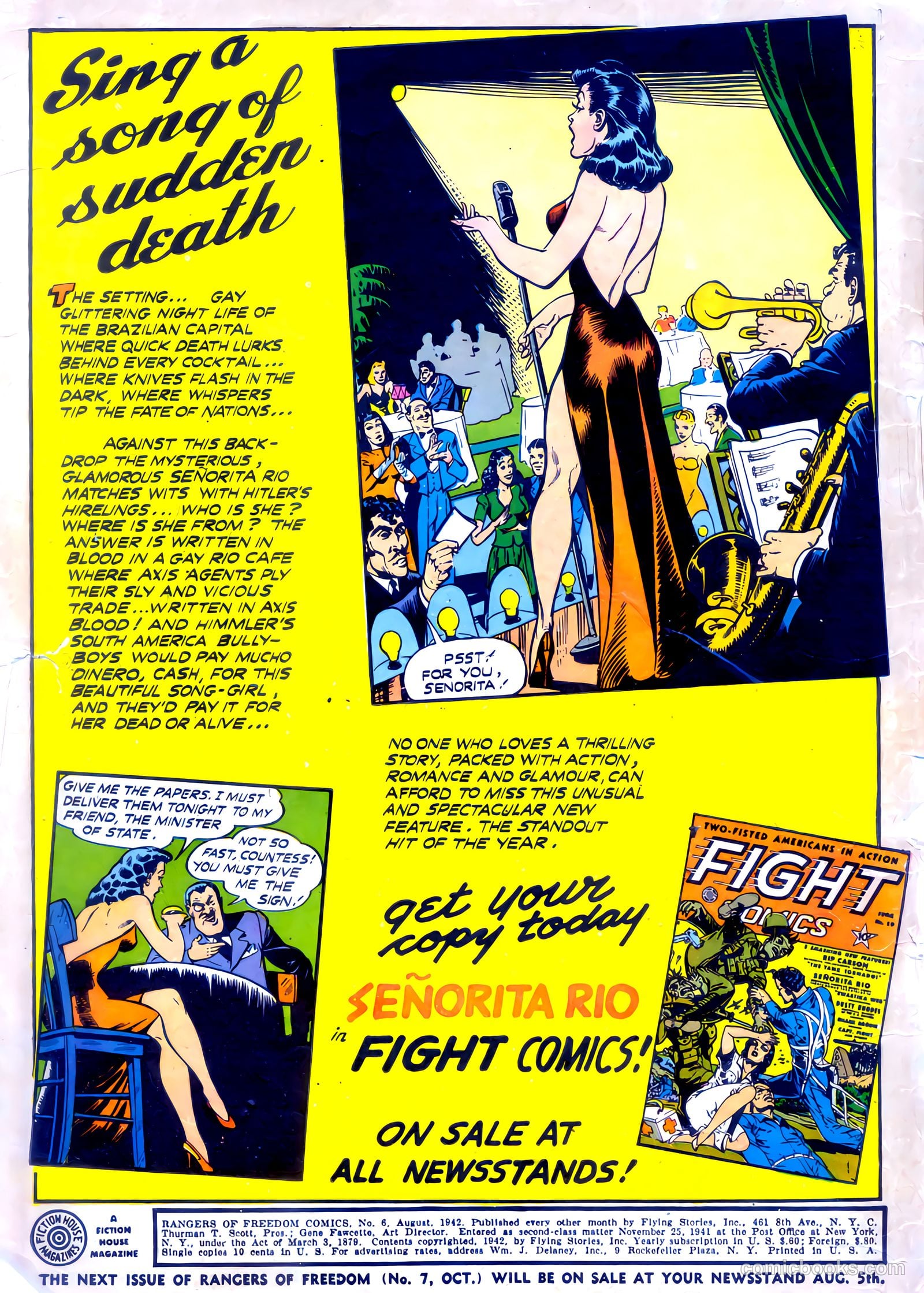Rangers Comics #6 (1951) — page 2 of 68